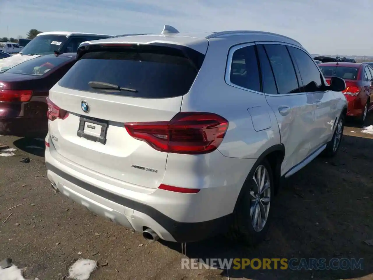 4 Photograph of a damaged car 5UXTR9C56KLP93643 BMW X3 2019