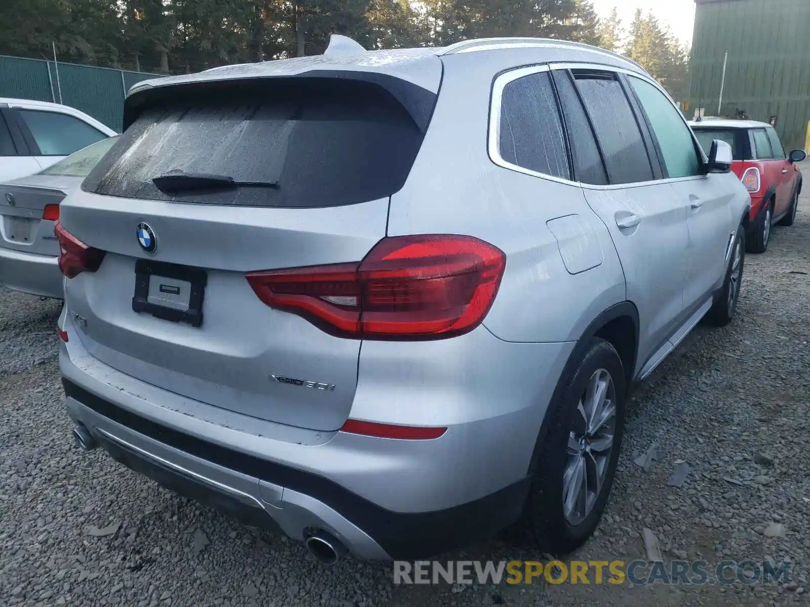 4 Photograph of a damaged car 5UXTR9C56KLP93948 BMW X3 2019