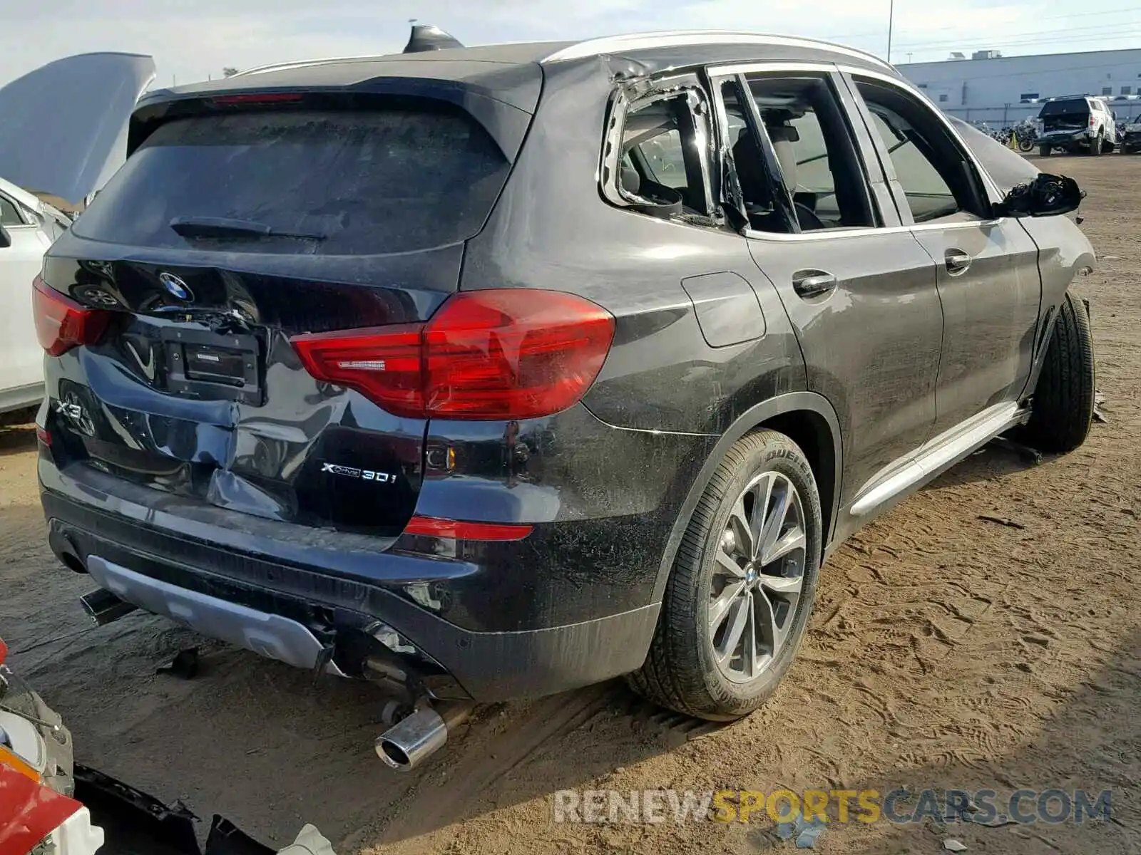 4 Photograph of a damaged car 5UXTR9C56KLP95912 BMW X3 2019