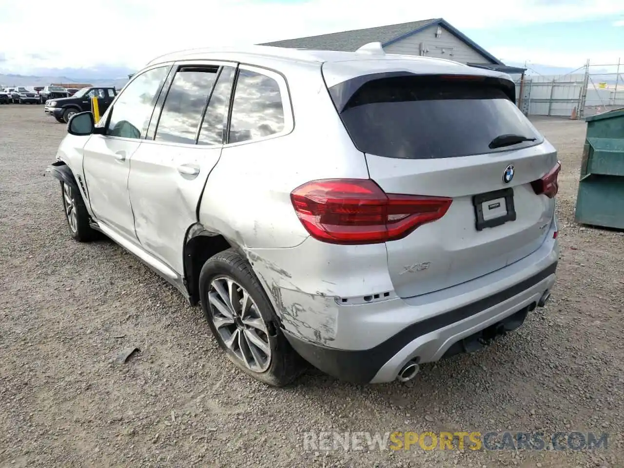 3 Photograph of a damaged car 5UXTR9C56KLP96171 BMW X3 2019