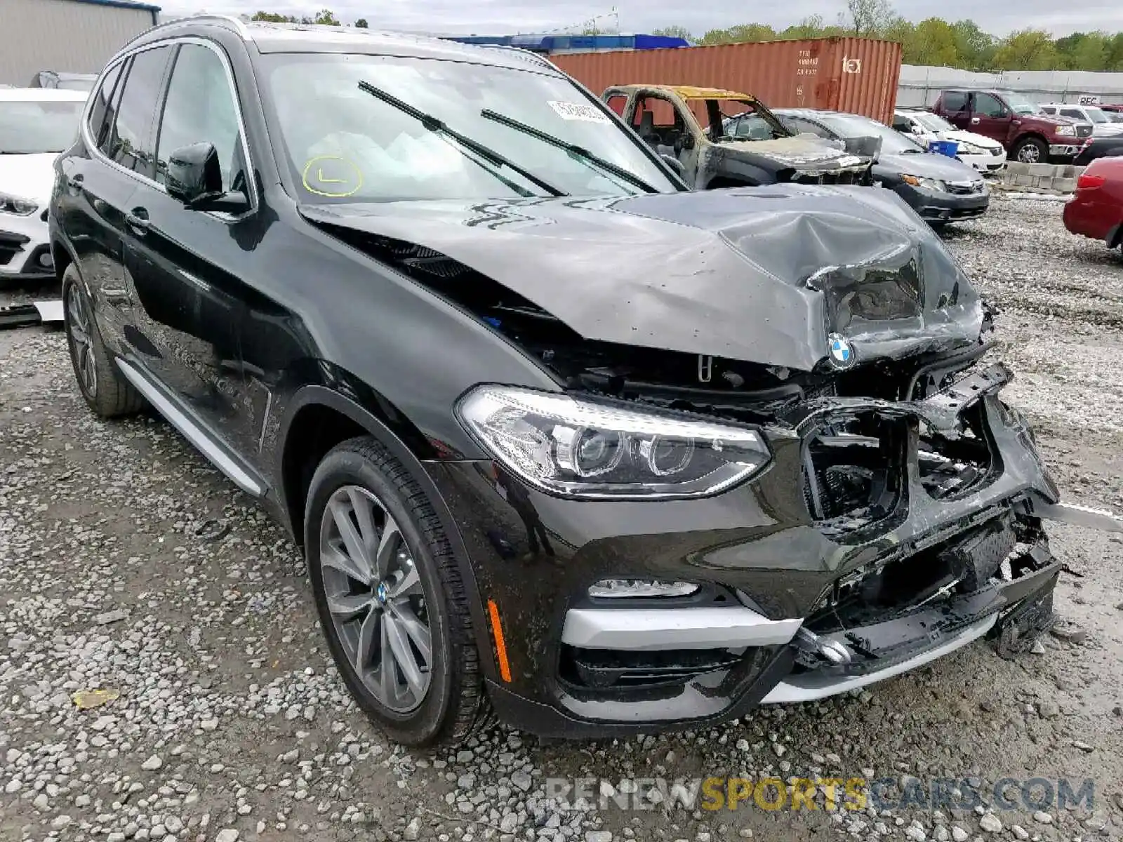 1 Фотография поврежденного автомобиля 5UXTR9C56KLR04045 BMW X3 2019