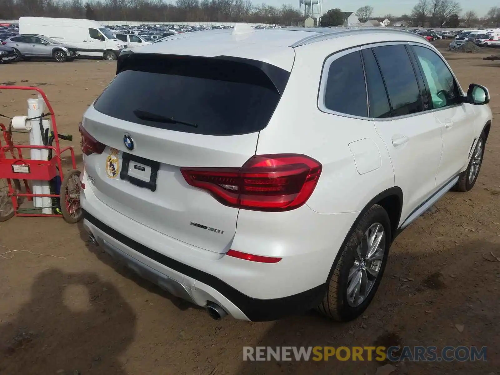 4 Photograph of a damaged car 5UXTR9C56KLR04434 BMW X3 2019