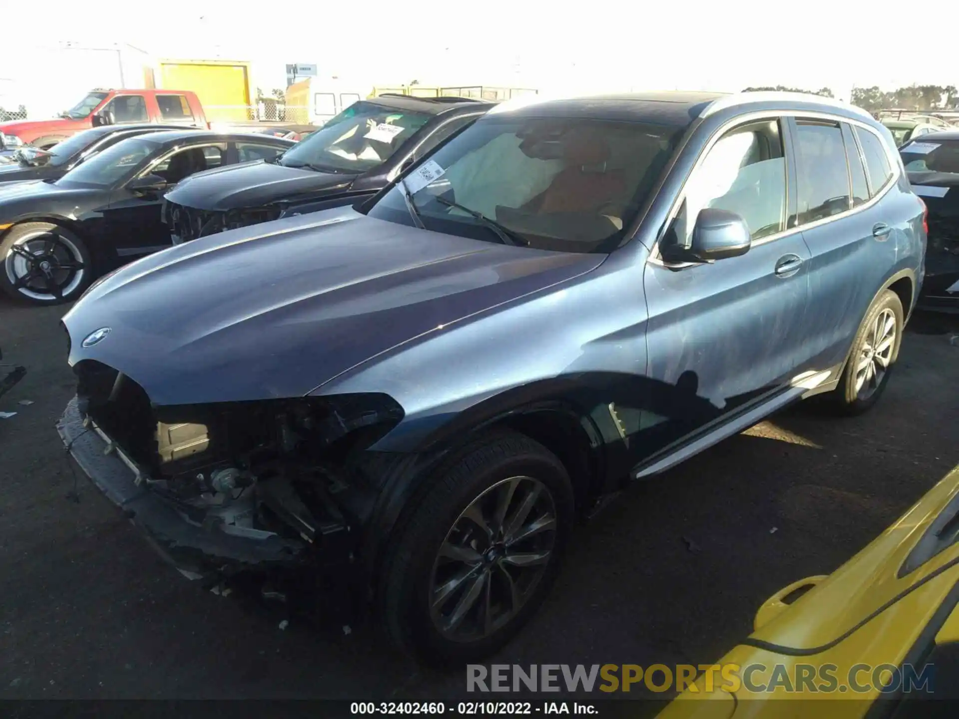 2 Photograph of a damaged car 5UXTR9C56KLR05745 BMW X3 2019