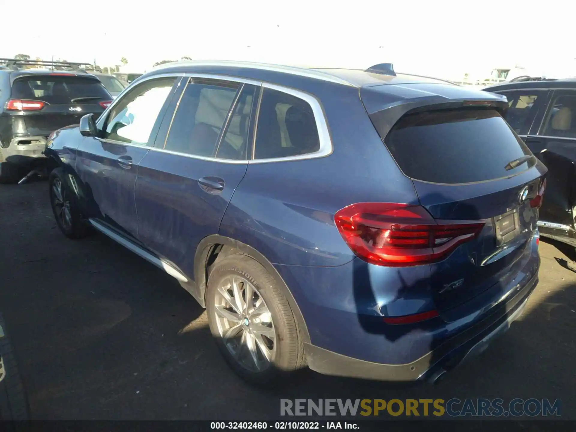 3 Photograph of a damaged car 5UXTR9C56KLR05745 BMW X3 2019