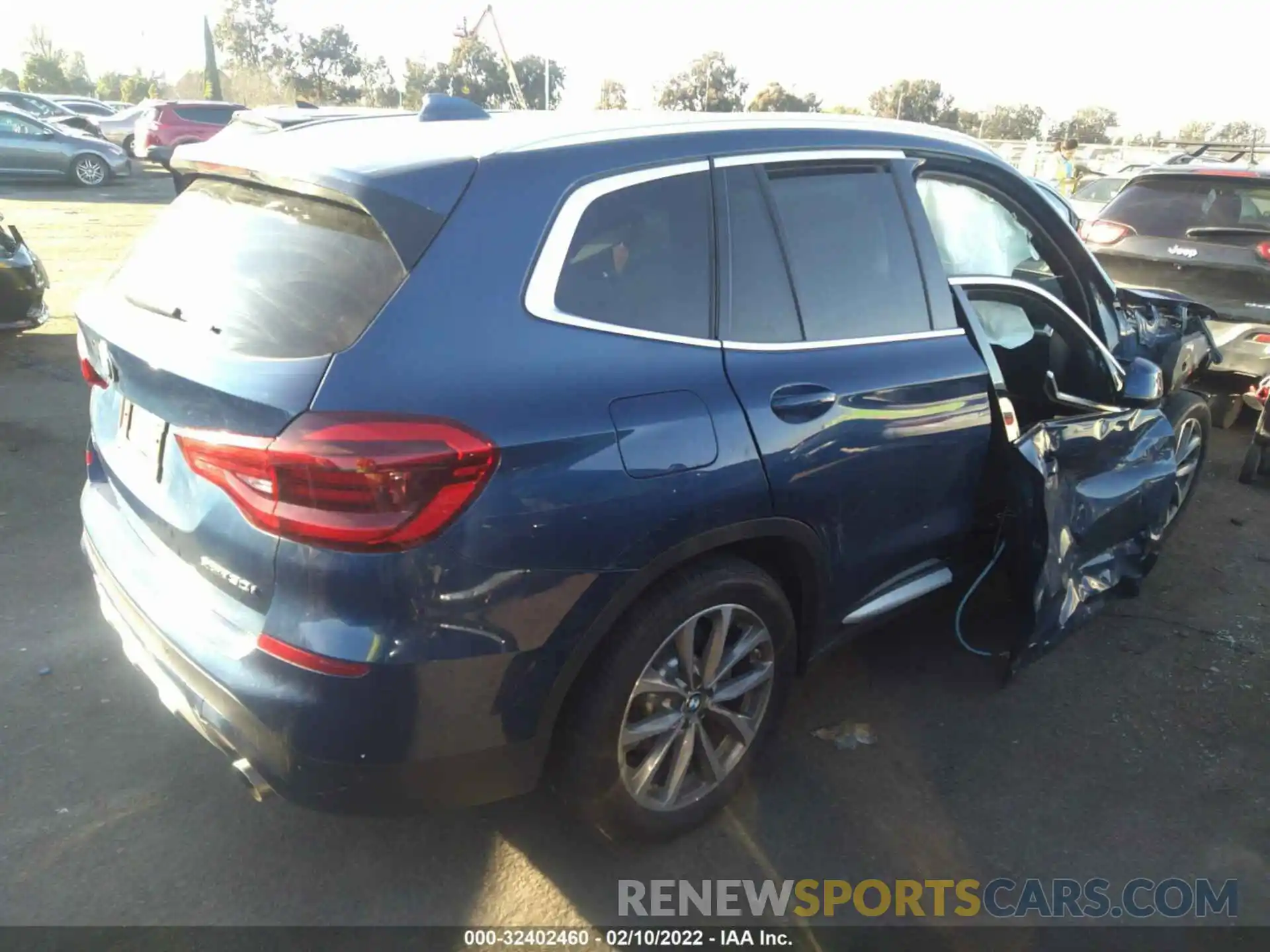 4 Photograph of a damaged car 5UXTR9C56KLR05745 BMW X3 2019