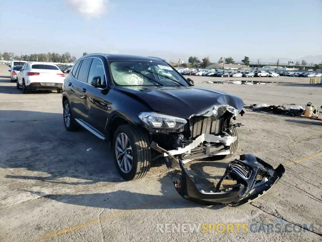 1 Photograph of a damaged car 5UXTR9C56KLR08175 BMW X3 2019