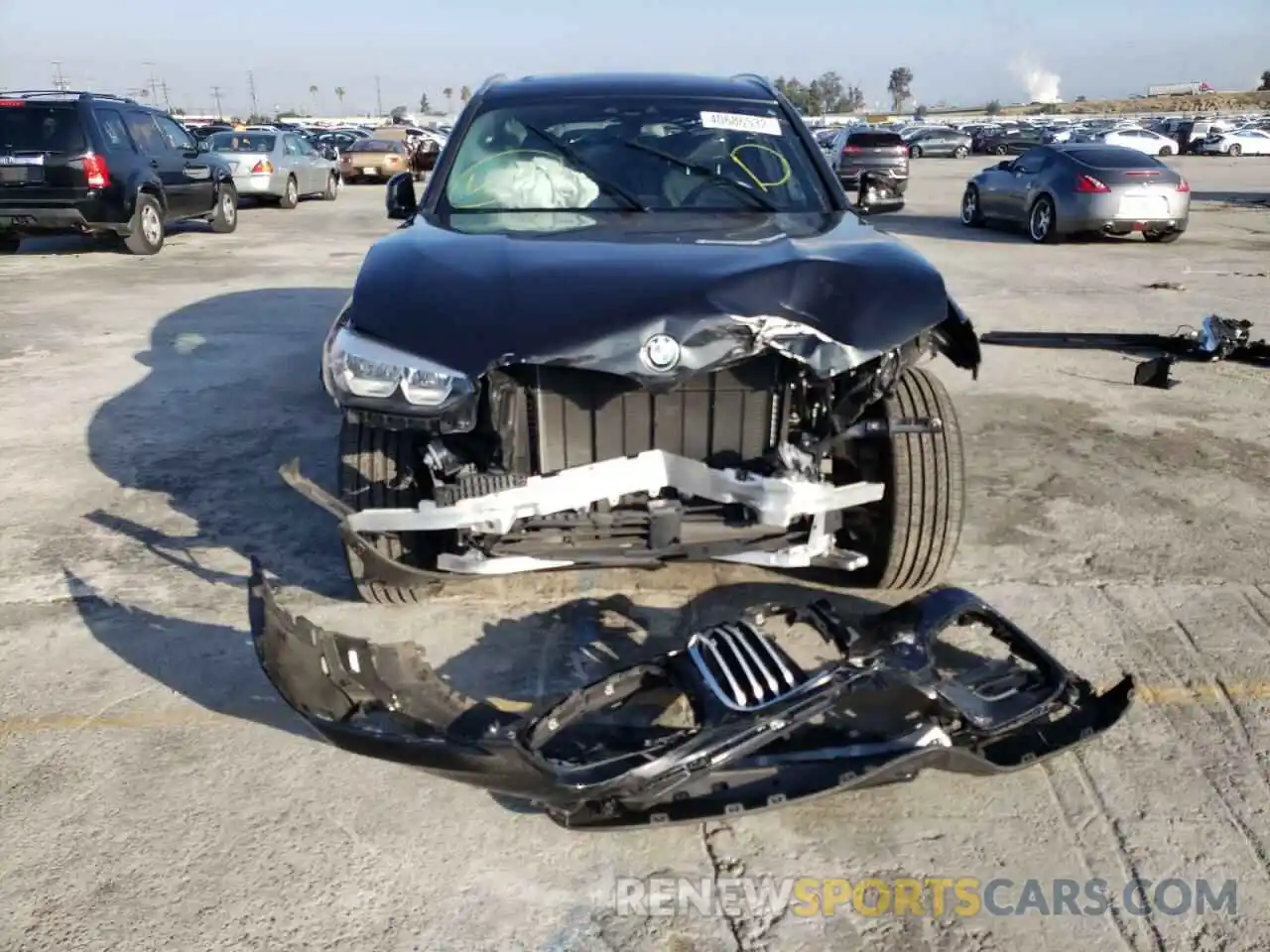 9 Photograph of a damaged car 5UXTR9C56KLR08175 BMW X3 2019