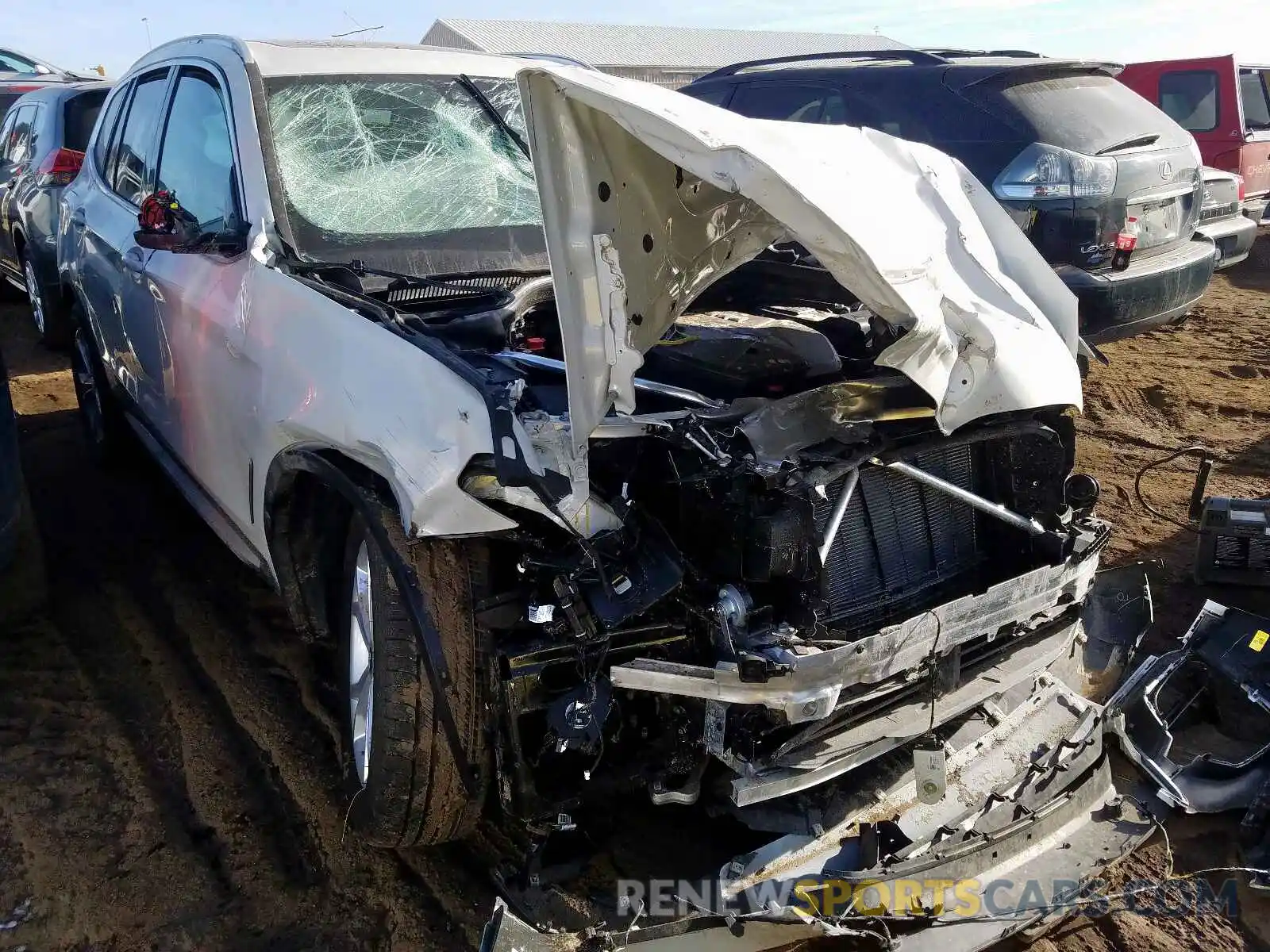 1 Photograph of a damaged car 5UXTR9C56KLR08192 BMW X3 2019