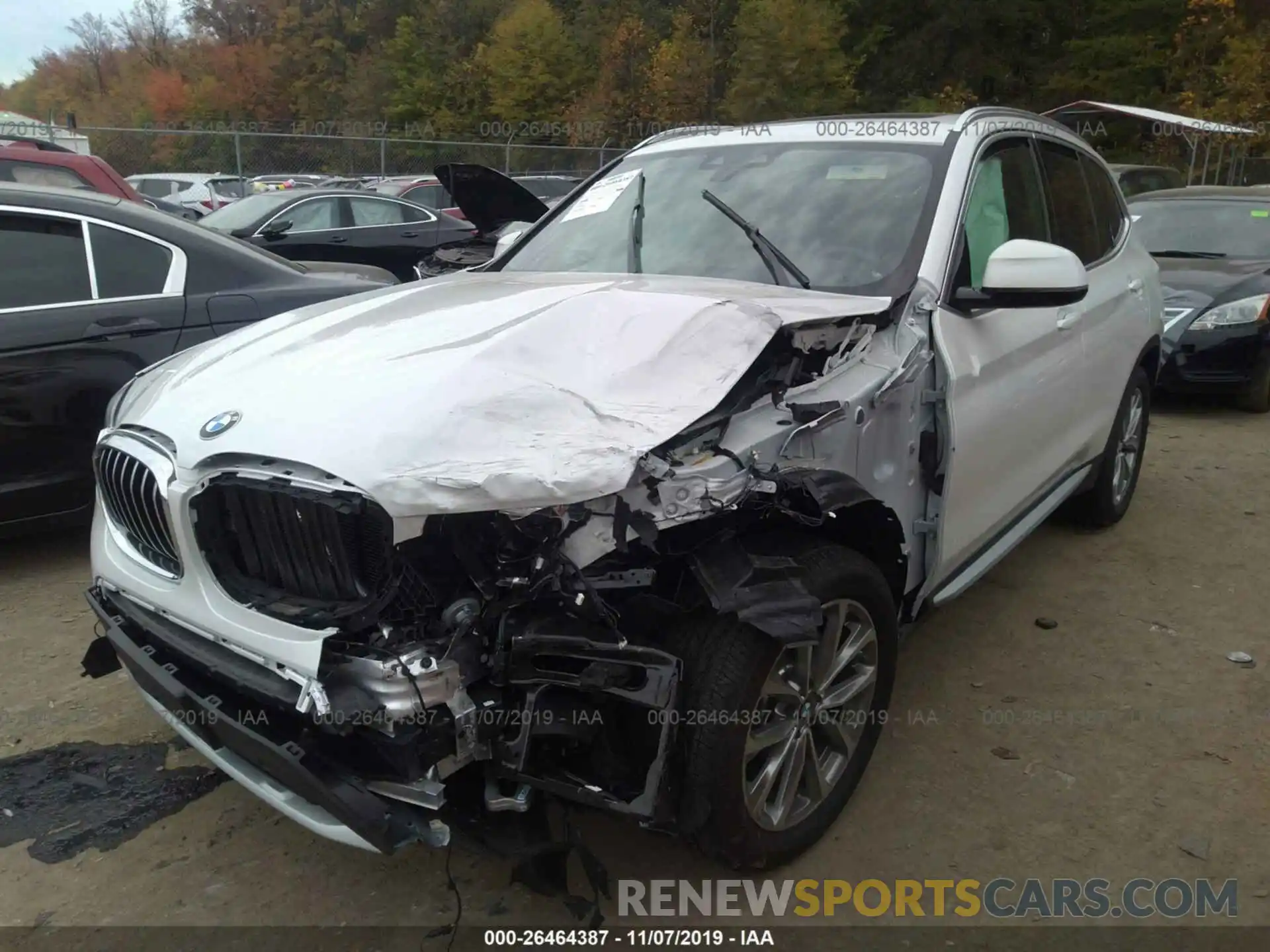 6 Photograph of a damaged car 5UXTR9C56KLR10363 BMW X3 2019