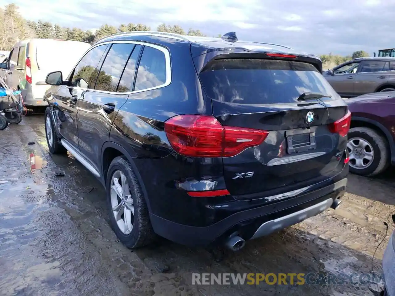 3 Photograph of a damaged car 5UXTR9C57KLD90659 BMW X3 2019