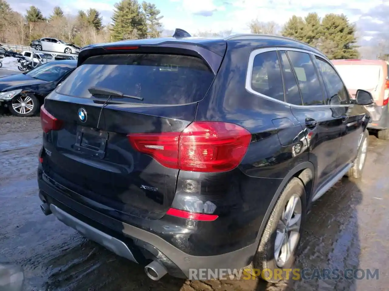 4 Фотография поврежденного автомобиля 5UXTR9C57KLD90659 BMW X3 2019