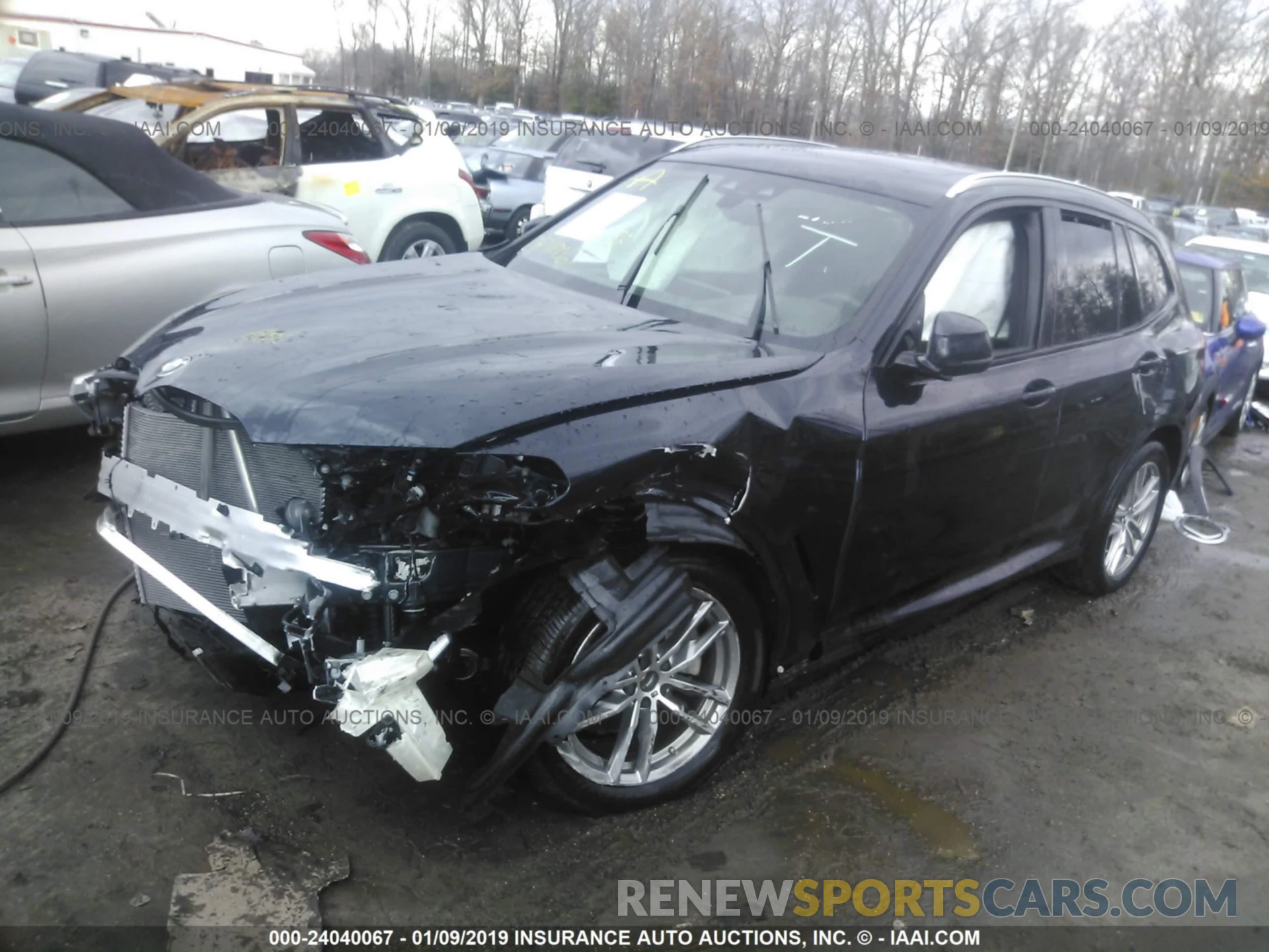 2 Photograph of a damaged car 5UXTR9C57KLD90841 BMW X3 2019