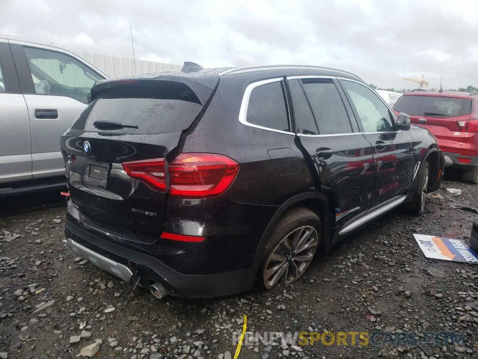 4 Photograph of a damaged car 5UXTR9C57KLD95215 BMW X3 2019