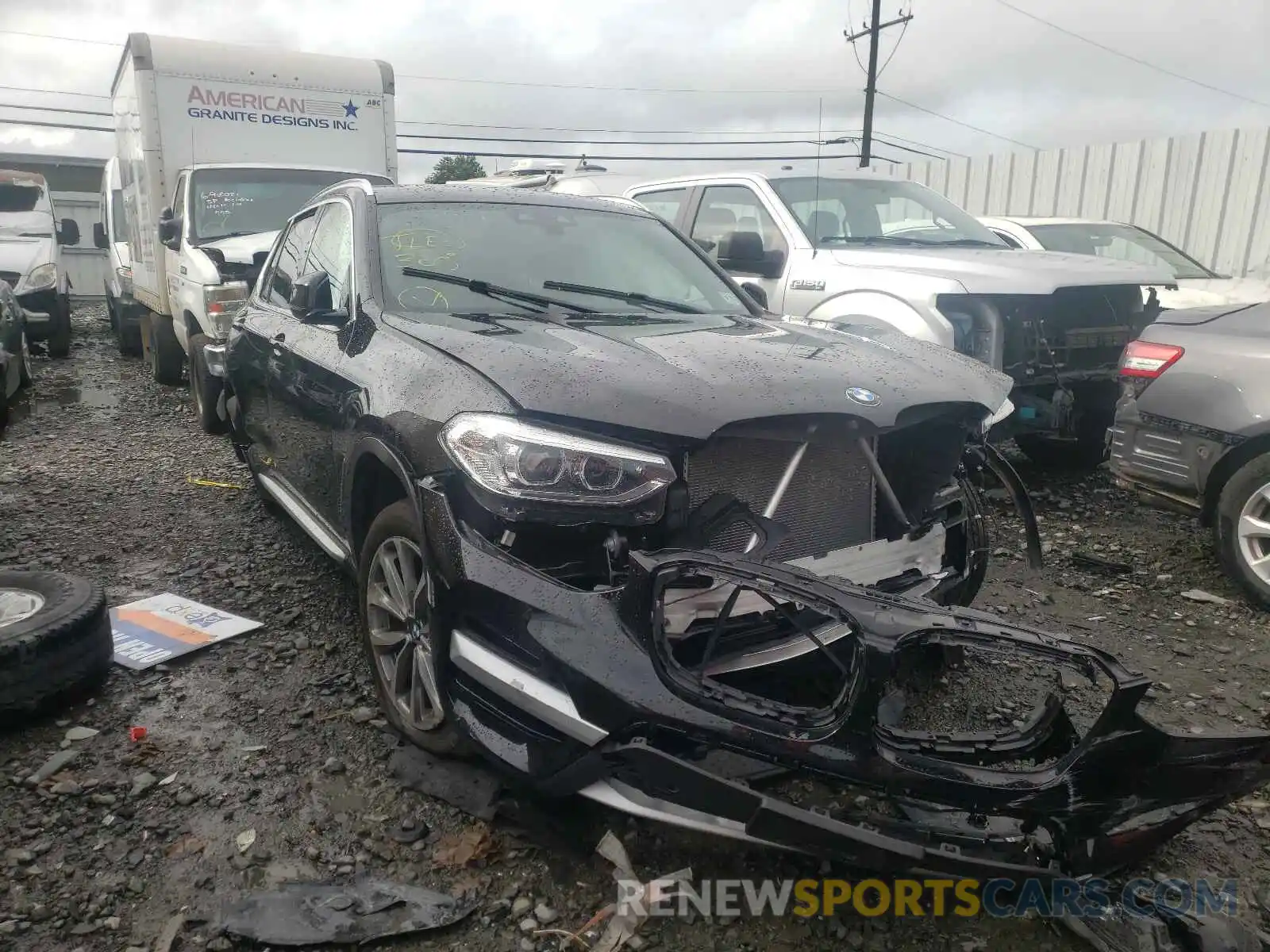 9 Photograph of a damaged car 5UXTR9C57KLD95215 BMW X3 2019