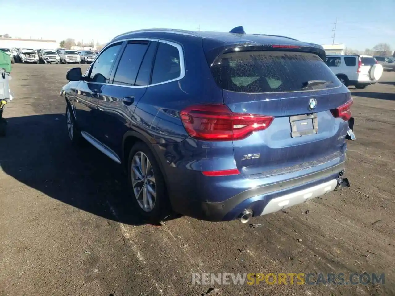 3 Photograph of a damaged car 5UXTR9C57KLD98115 BMW X3 2019