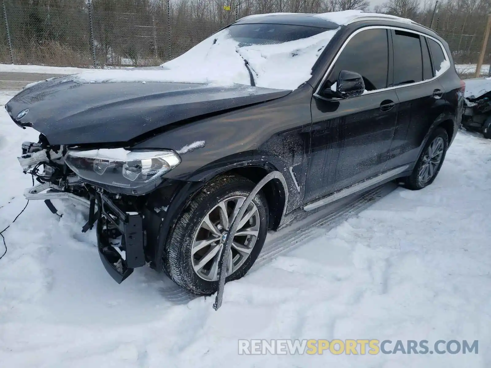 2 Photograph of a damaged car 5UXTR9C57KLE13261 BMW X3 2019