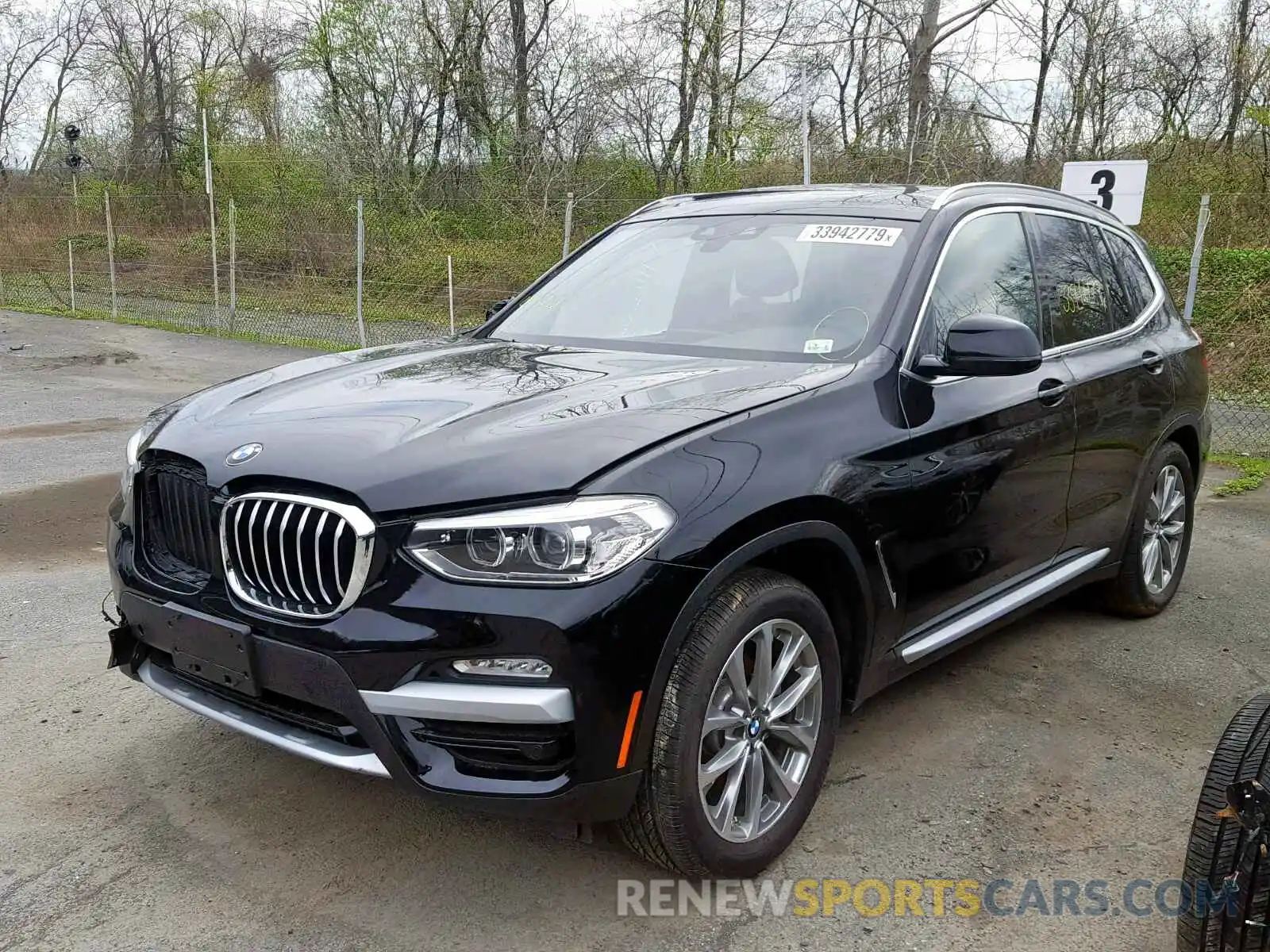 2 Photograph of a damaged car 5UXTR9C57KLE13339 BMW X3 2019