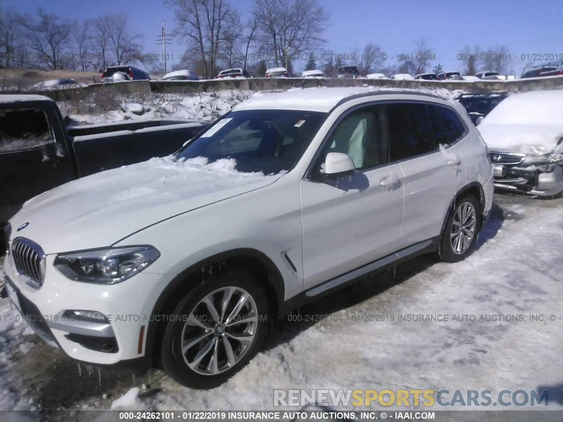 2 Photograph of a damaged car 5UXTR9C57KLE15852 BMW X3 2019