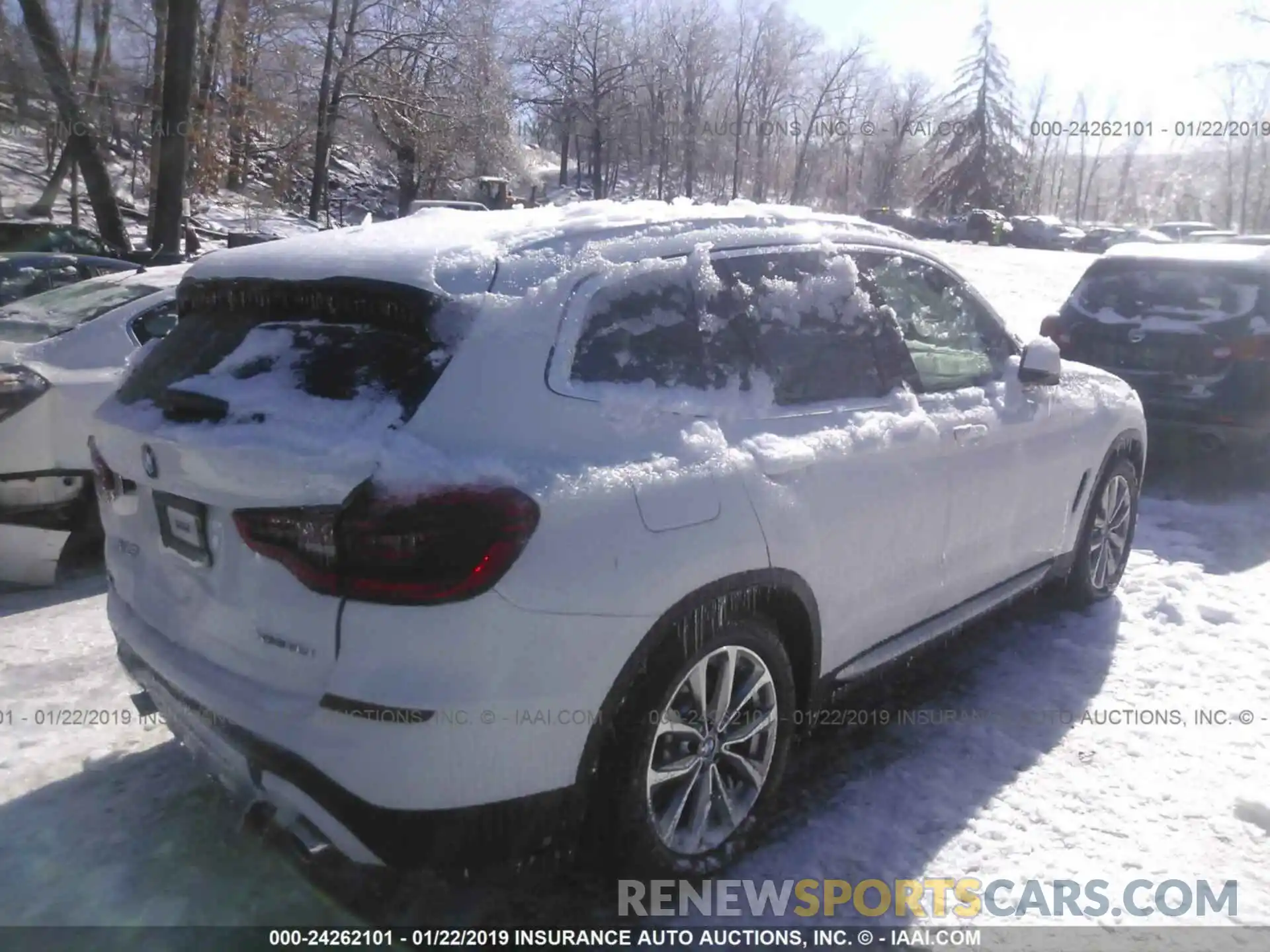 4 Photograph of a damaged car 5UXTR9C57KLE15852 BMW X3 2019