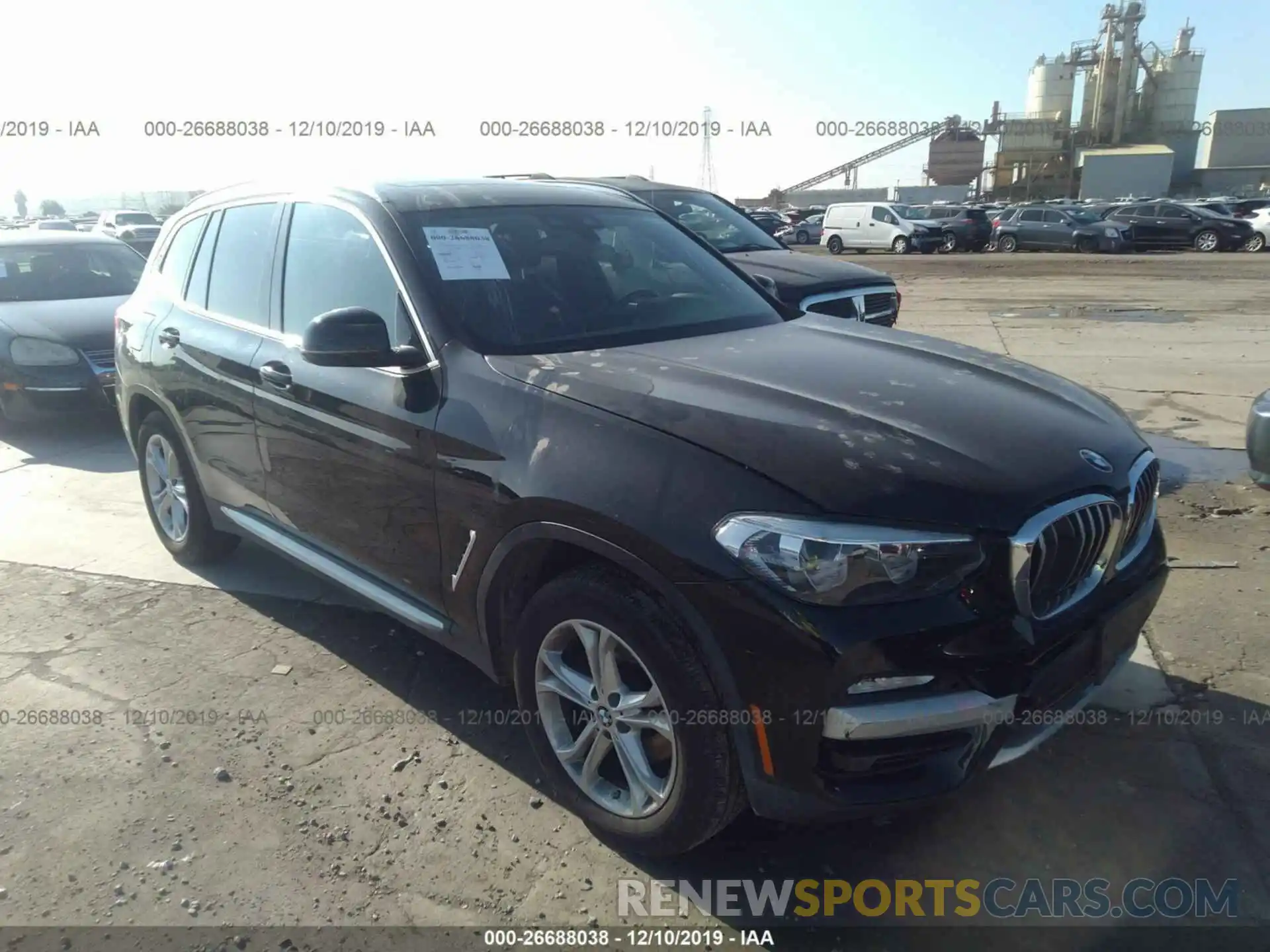 1 Фотография поврежденного автомобиля 5UXTR9C57KLE16788 BMW X3 2019