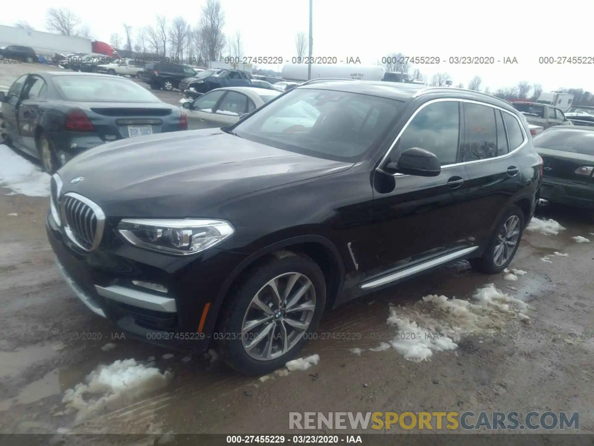 2 Фотография поврежденного автомобиля 5UXTR9C57KLE17794 BMW X3 2019