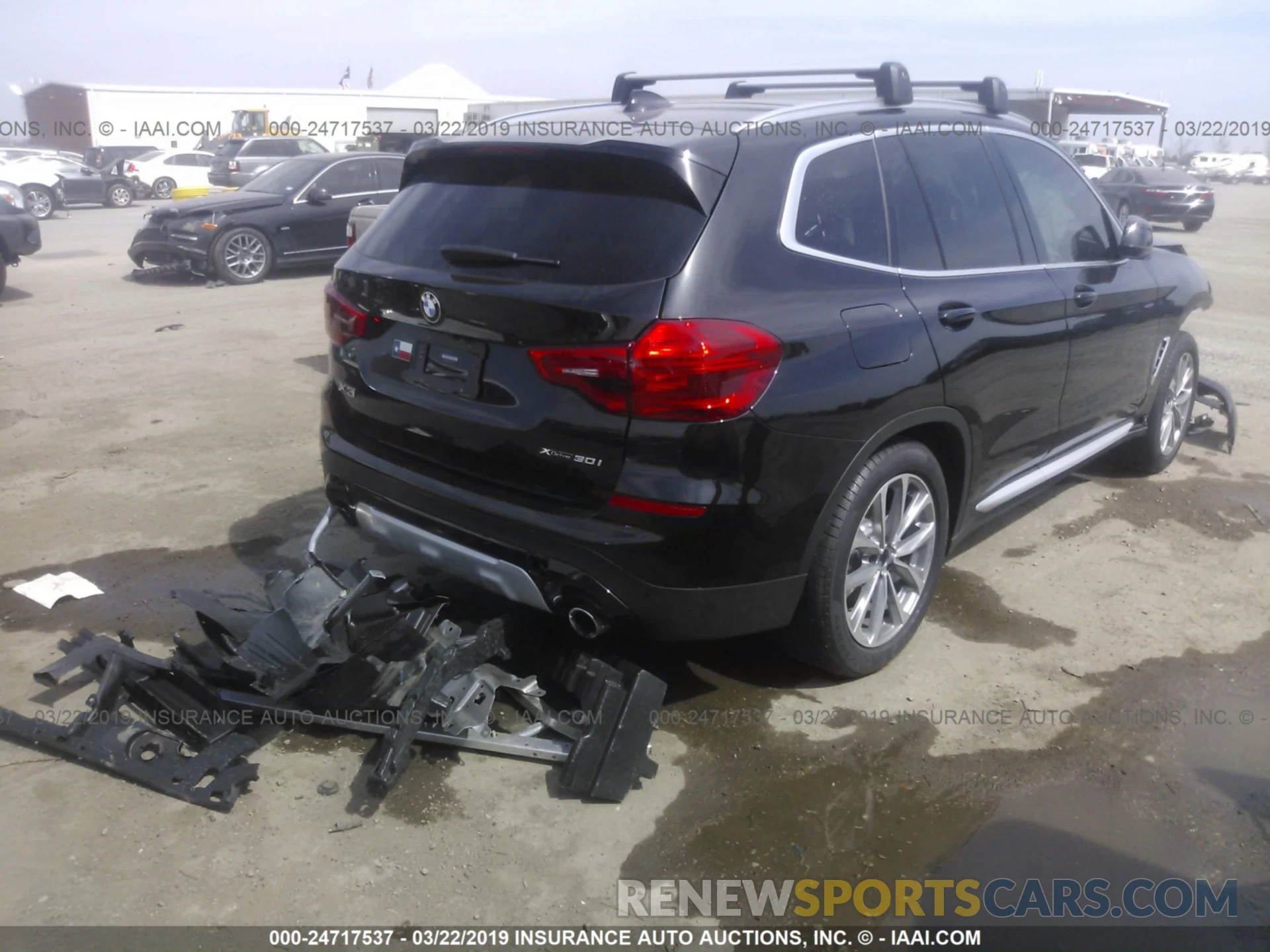 4 Фотография поврежденного автомобиля 5UXTR9C57KLE18492 BMW X3 2019