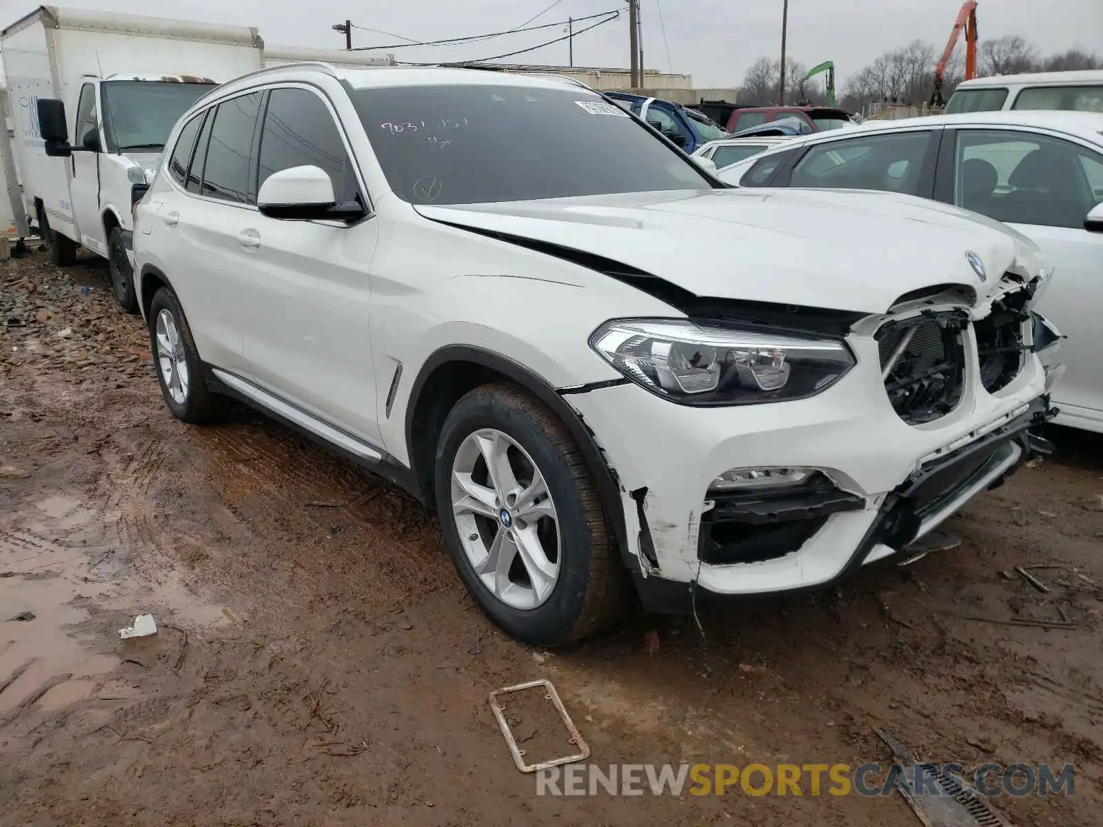 1 Photograph of a damaged car 5UXTR9C57KLE18587 BMW X3 2019