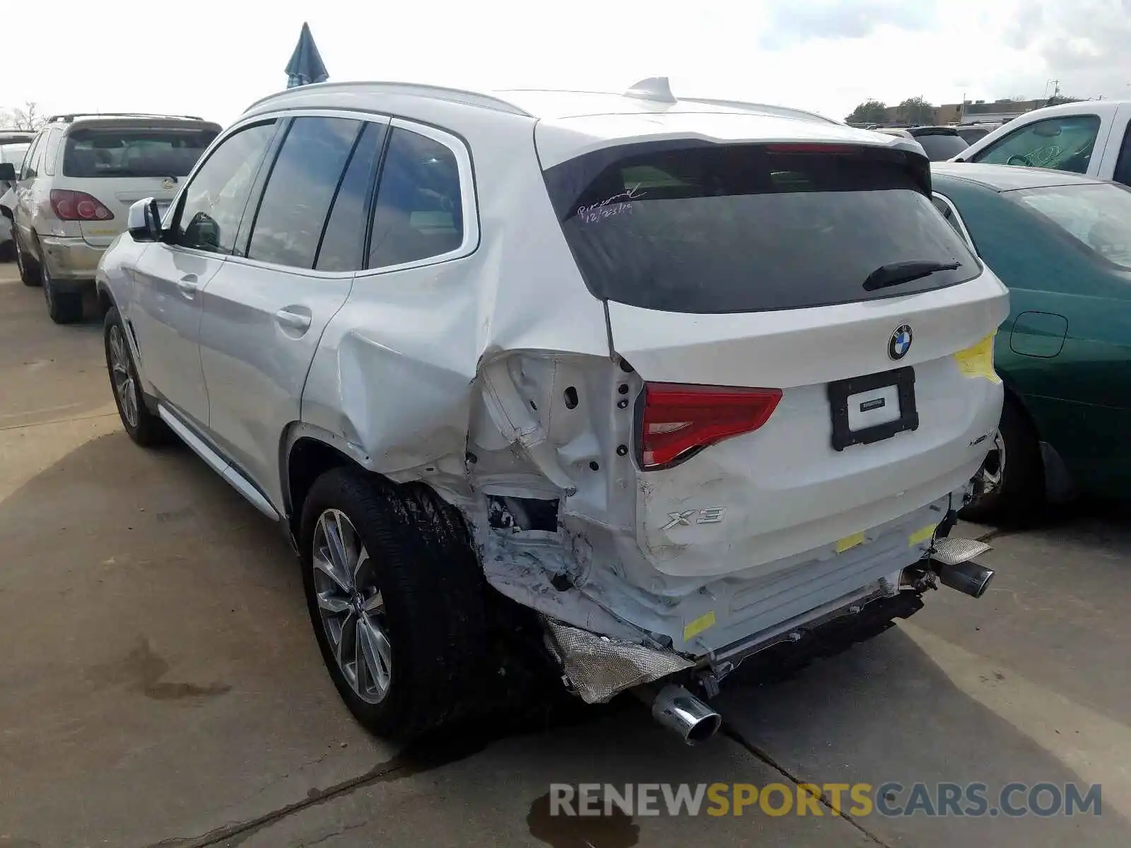 3 Photograph of a damaged car 5UXTR9C57KLP77936 BMW X3 2019