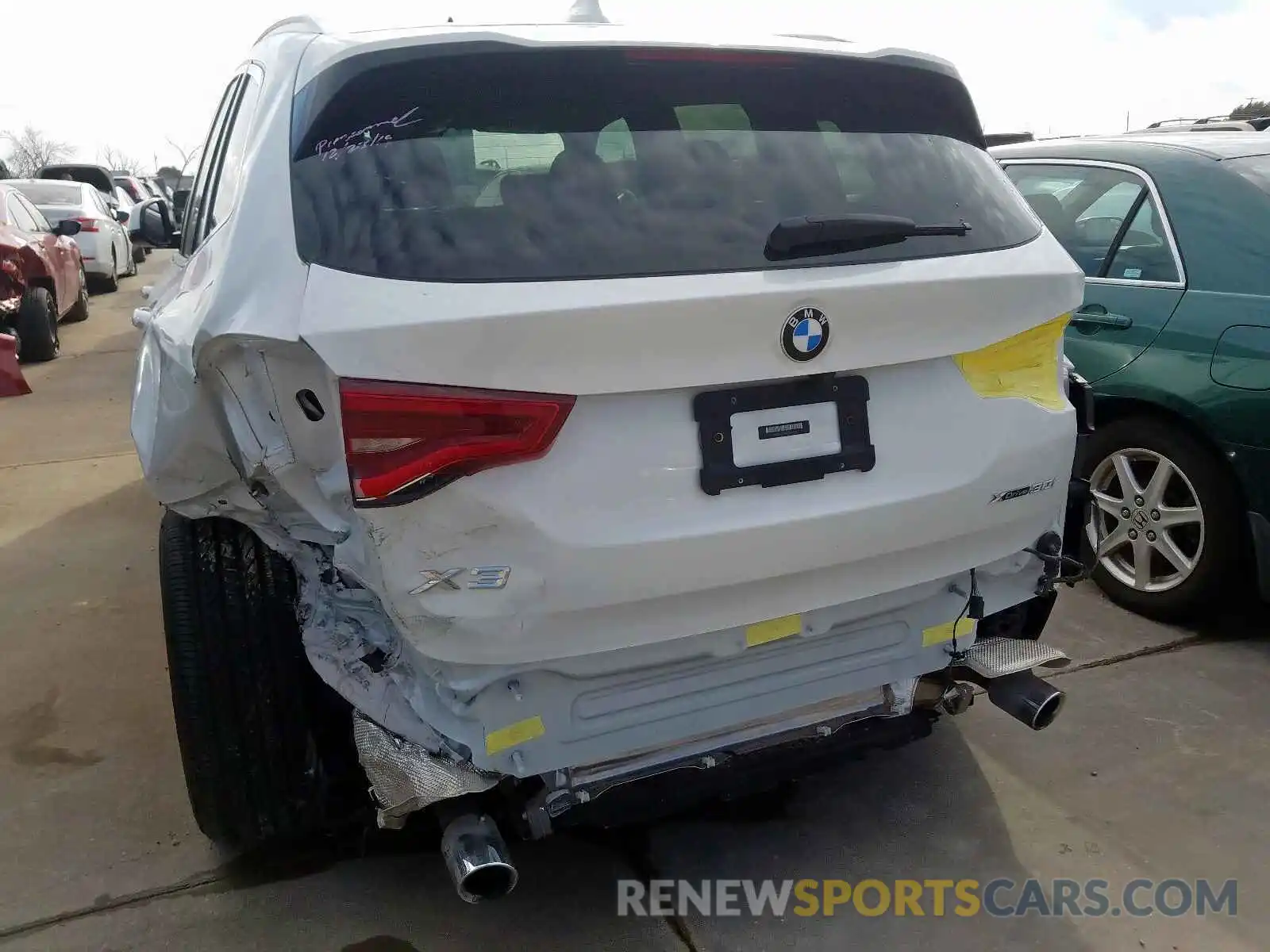 9 Photograph of a damaged car 5UXTR9C57KLP77936 BMW X3 2019