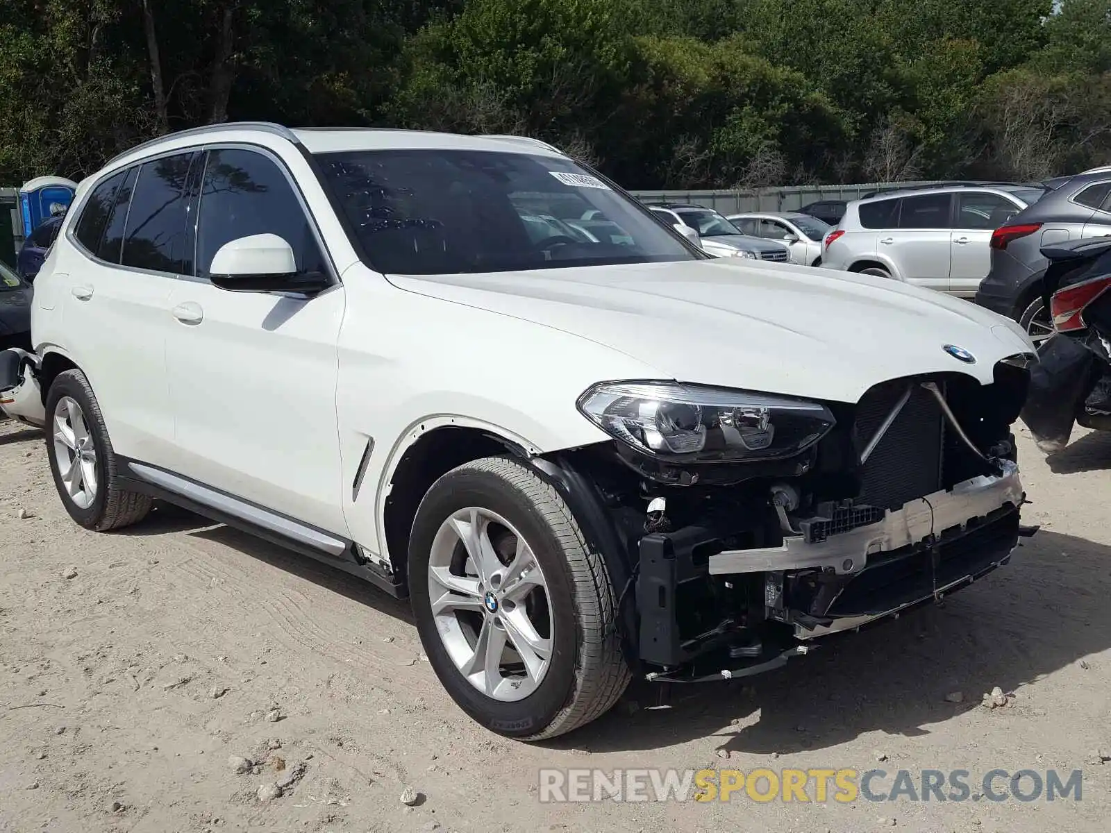 1 Photograph of a damaged car 5UXTR9C57KLP81761 BMW X3 2019