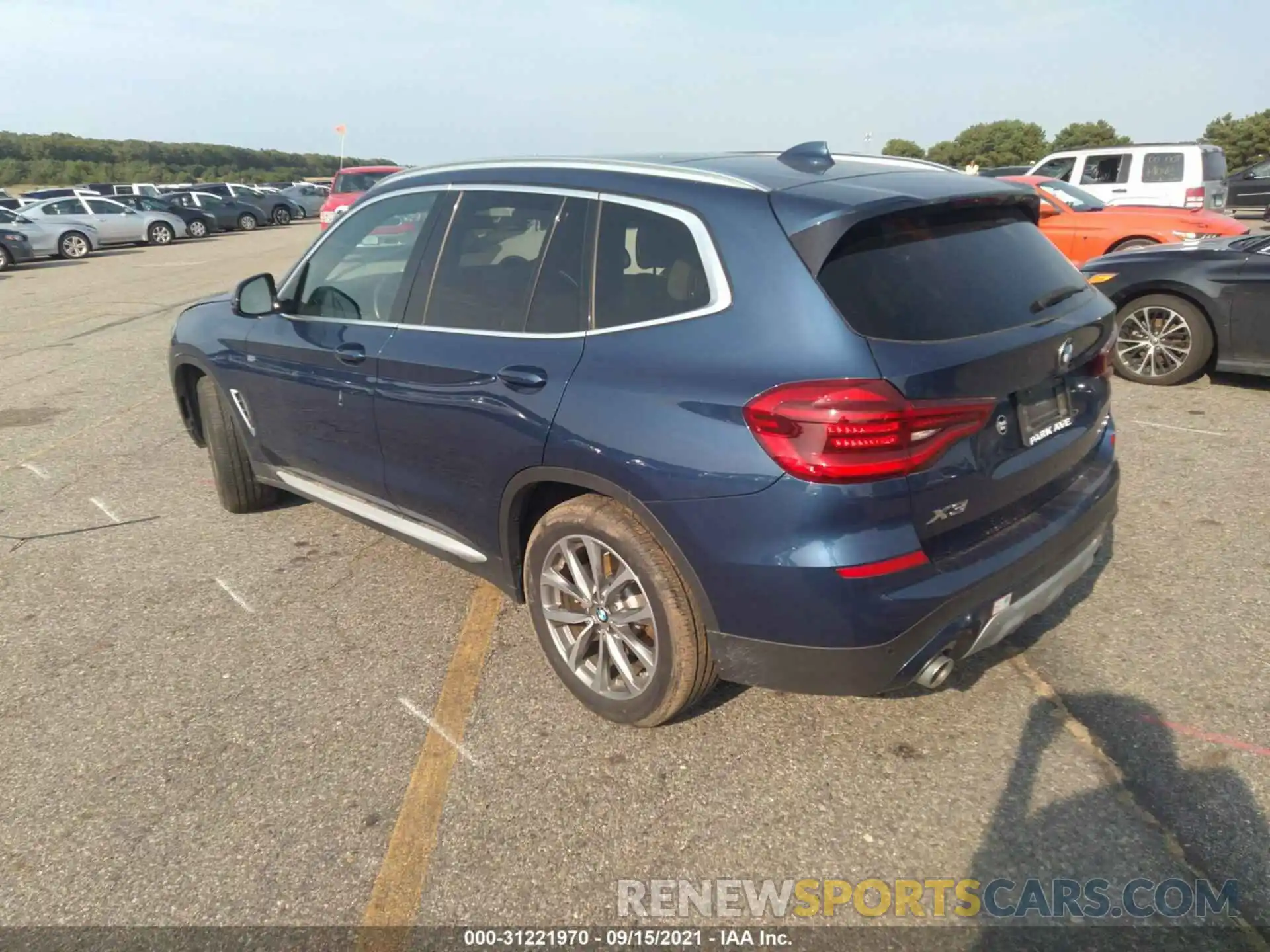 3 Photograph of a damaged car 5UXTR9C57KLP84935 BMW X3 2019