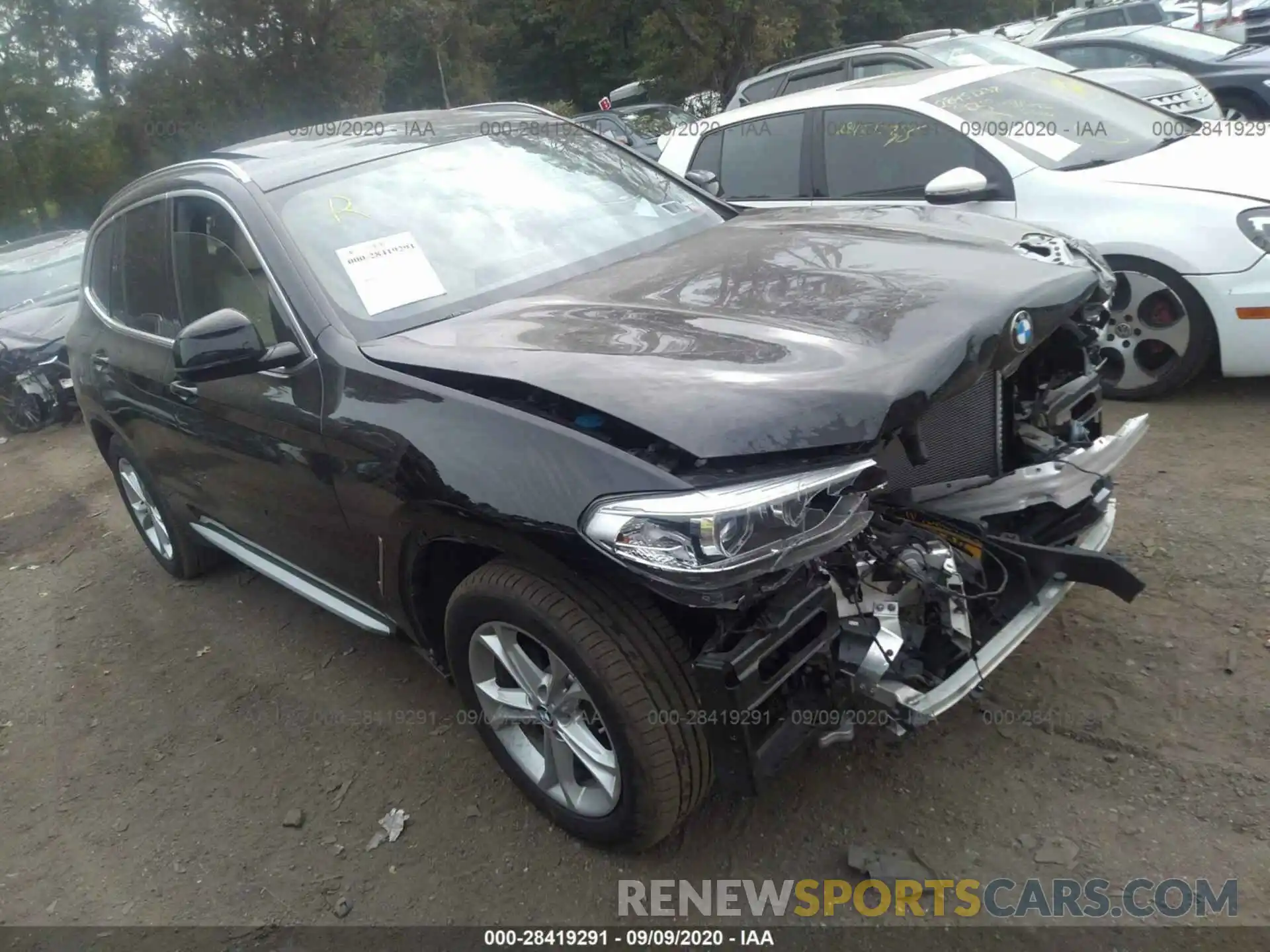 1 Photograph of a damaged car 5UXTR9C57KLP86197 BMW X3 2019