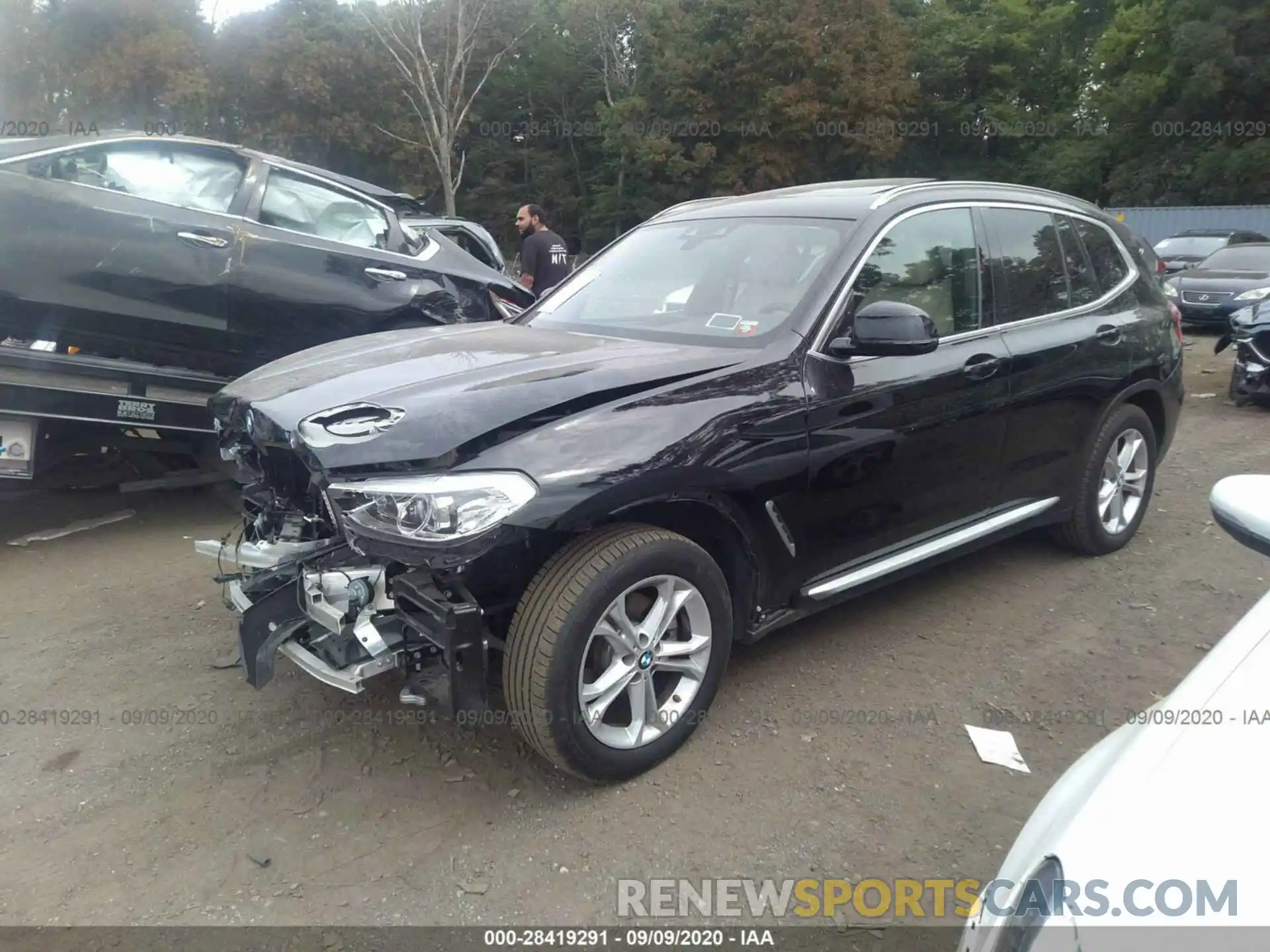 2 Photograph of a damaged car 5UXTR9C57KLP86197 BMW X3 2019