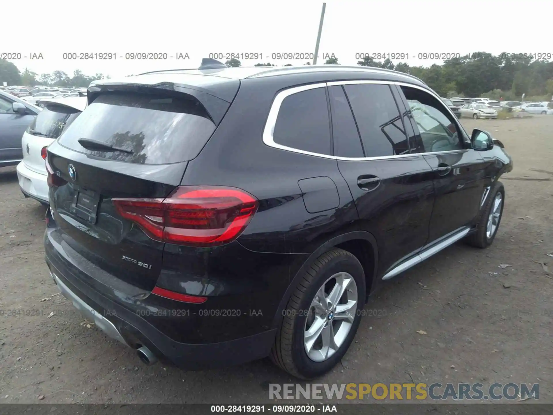 4 Photograph of a damaged car 5UXTR9C57KLP86197 BMW X3 2019