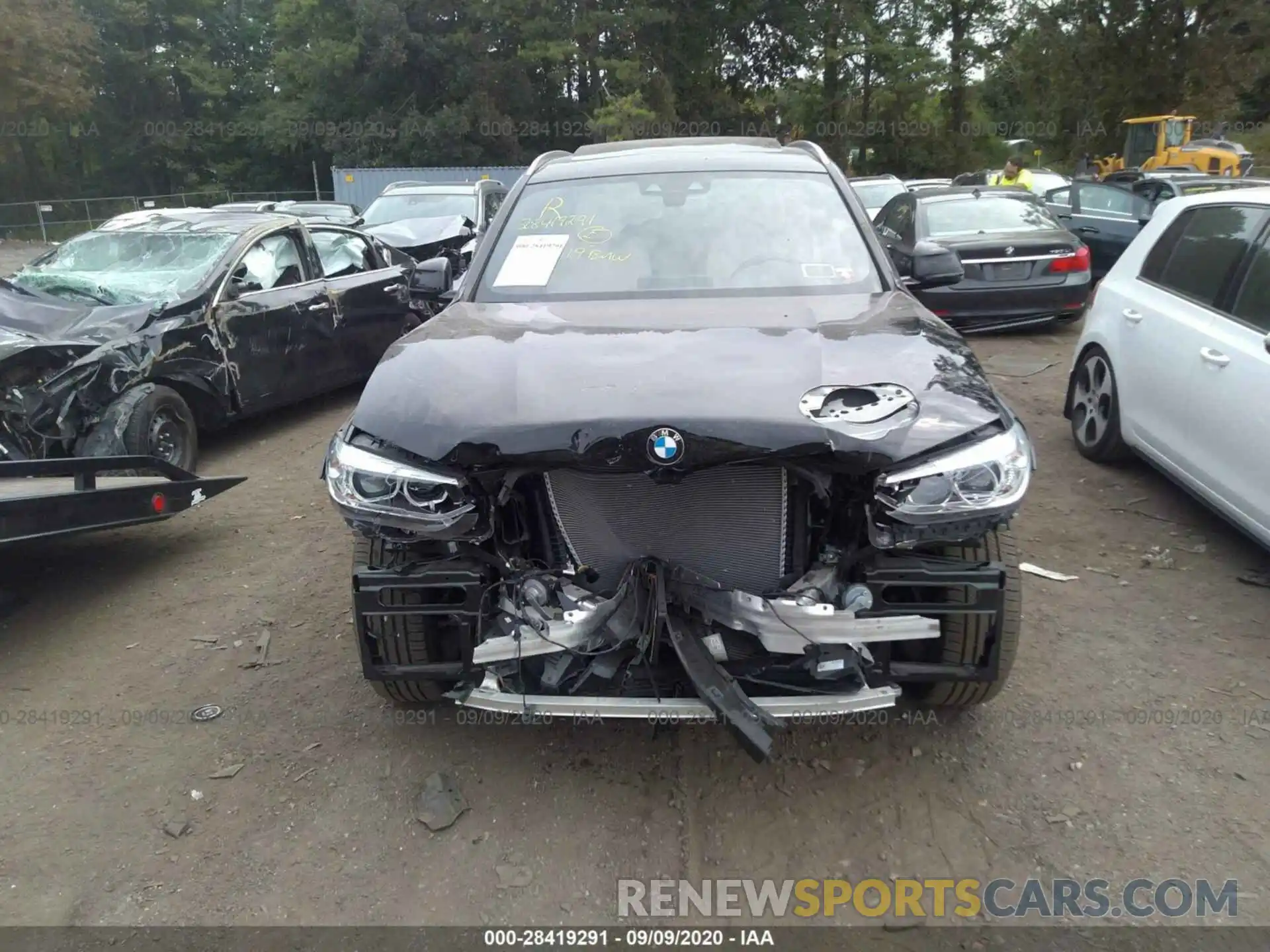 6 Photograph of a damaged car 5UXTR9C57KLP86197 BMW X3 2019