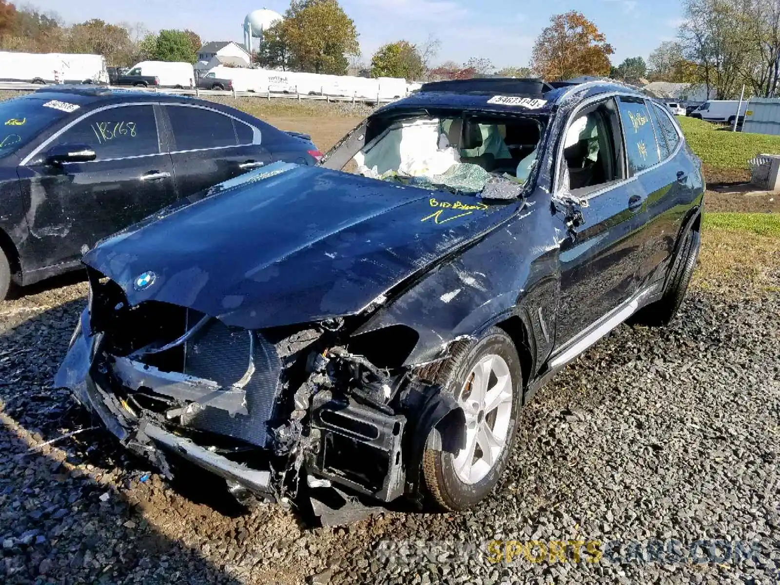 2 Photograph of a damaged car 5UXTR9C57KLP86281 BMW X3 2019