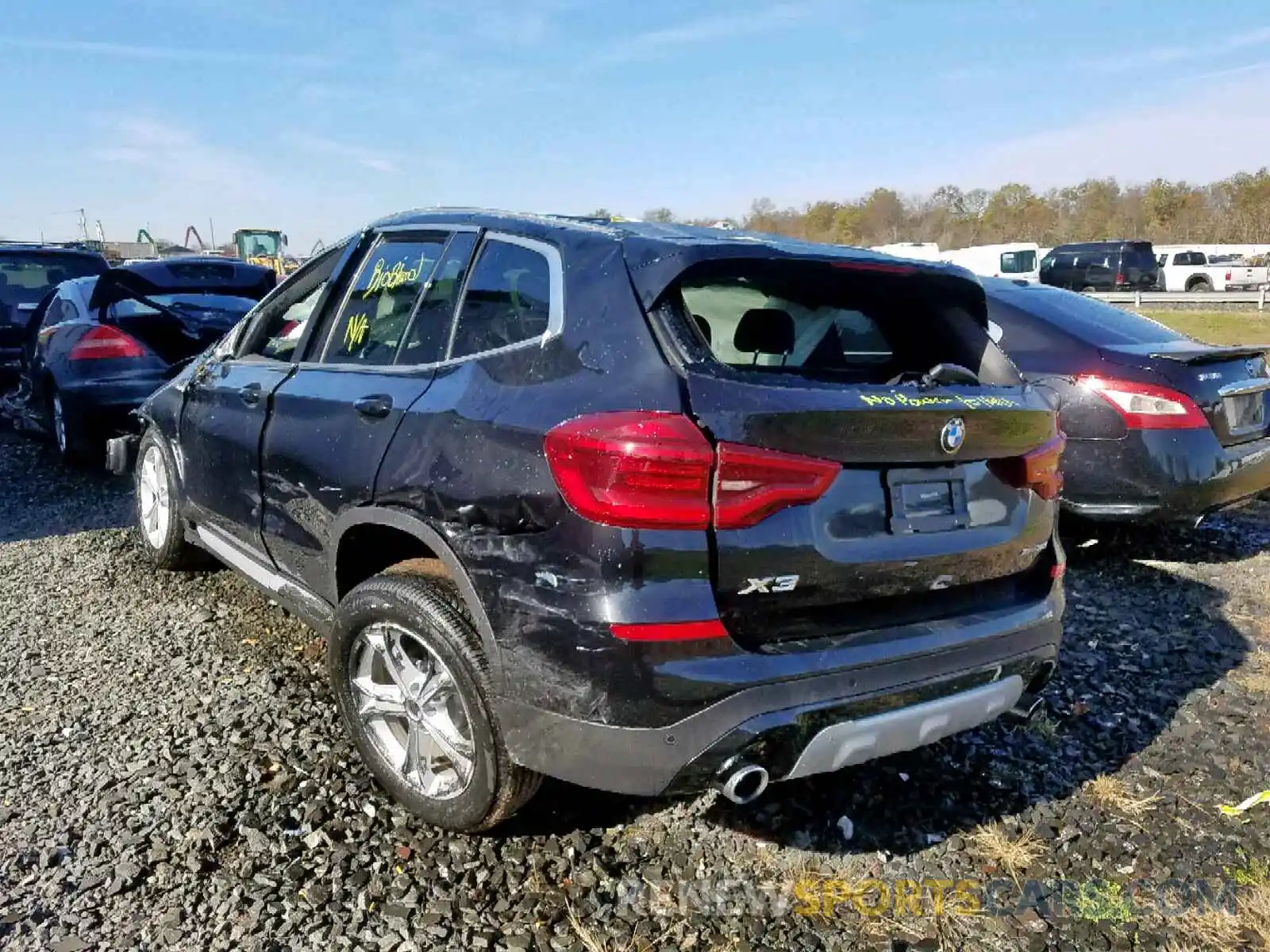 3 Photograph of a damaged car 5UXTR9C57KLP86281 BMW X3 2019