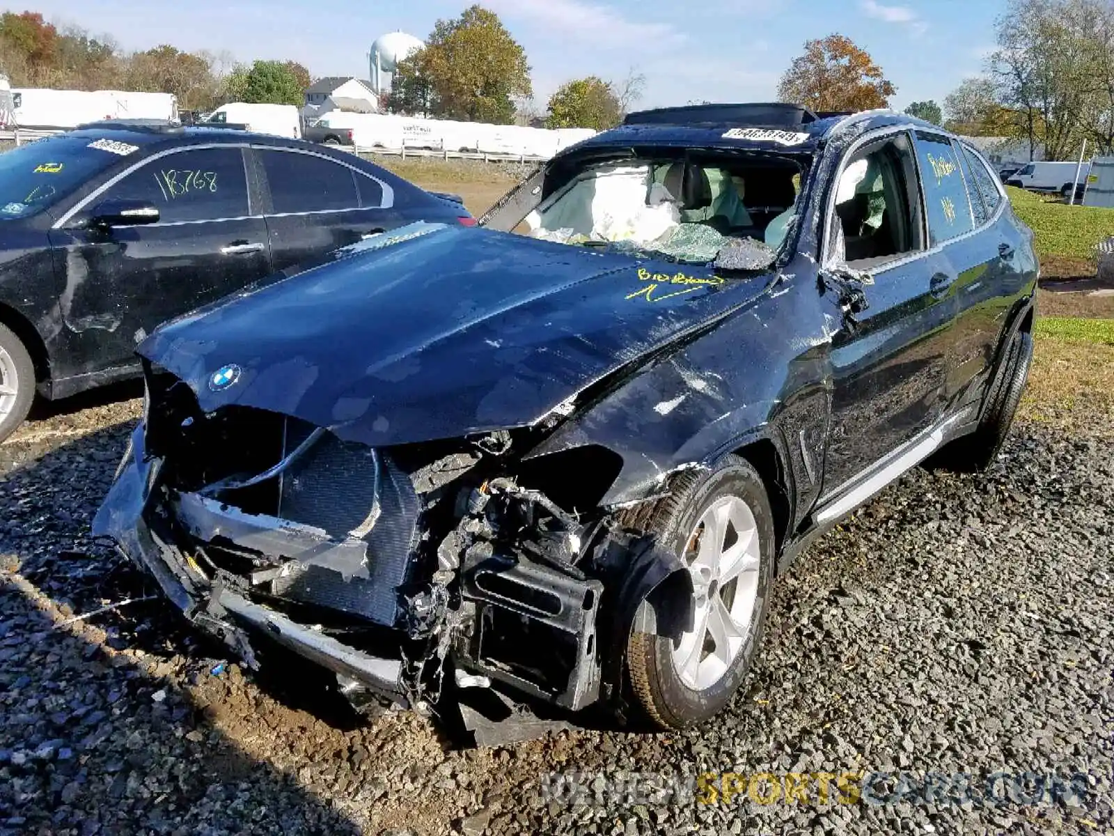 9 Photograph of a damaged car 5UXTR9C57KLP86281 BMW X3 2019