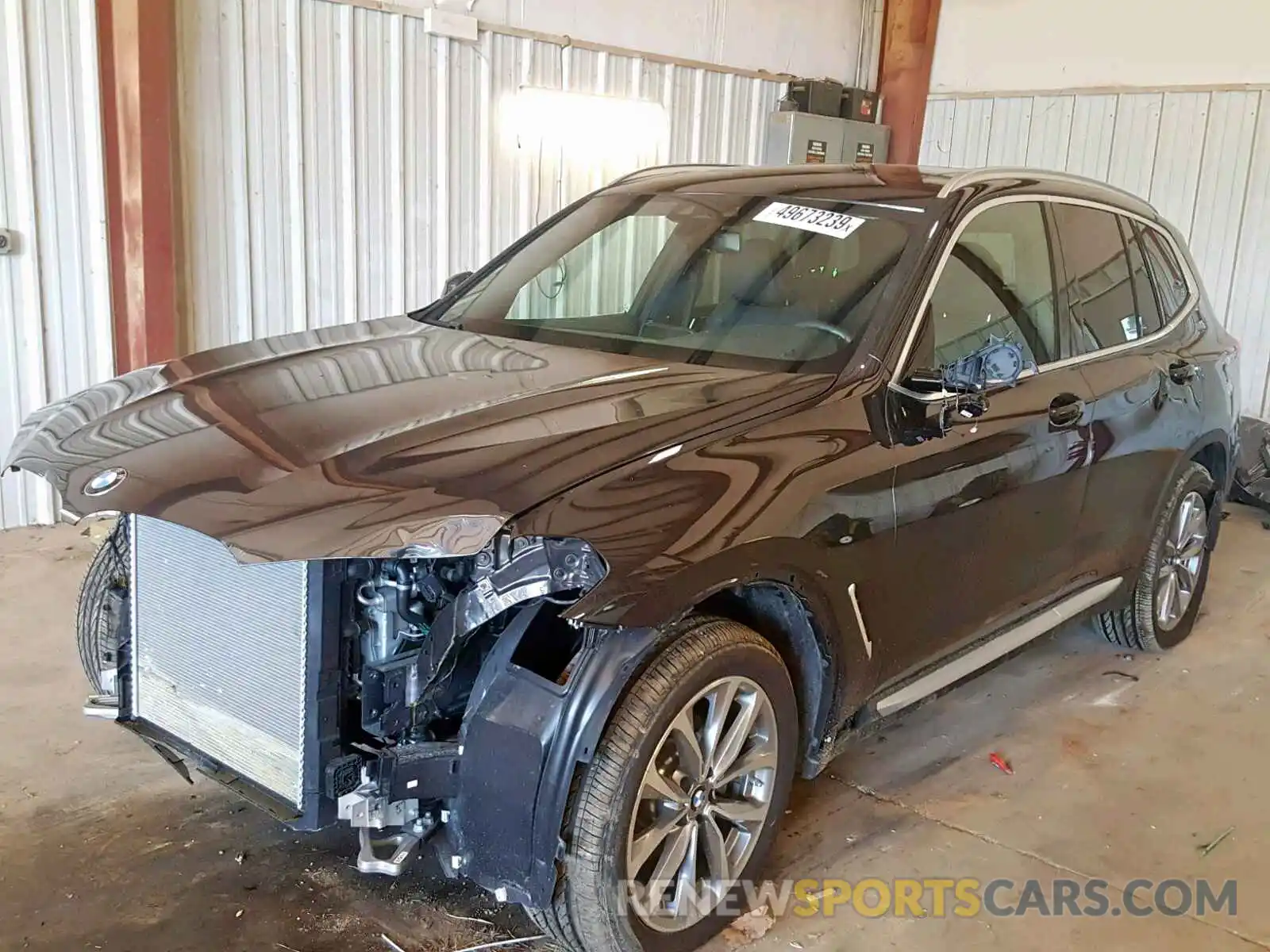 2 Photograph of a damaged car 5UXTR9C57KLP86622 BMW X3 2019