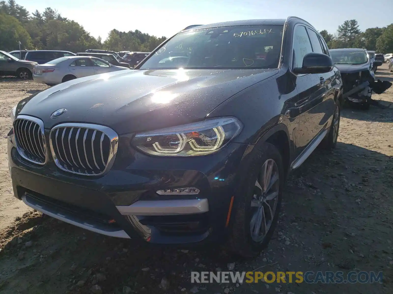 2 Photograph of a damaged car 5UXTR9C57KLP87379 BMW X3 2019