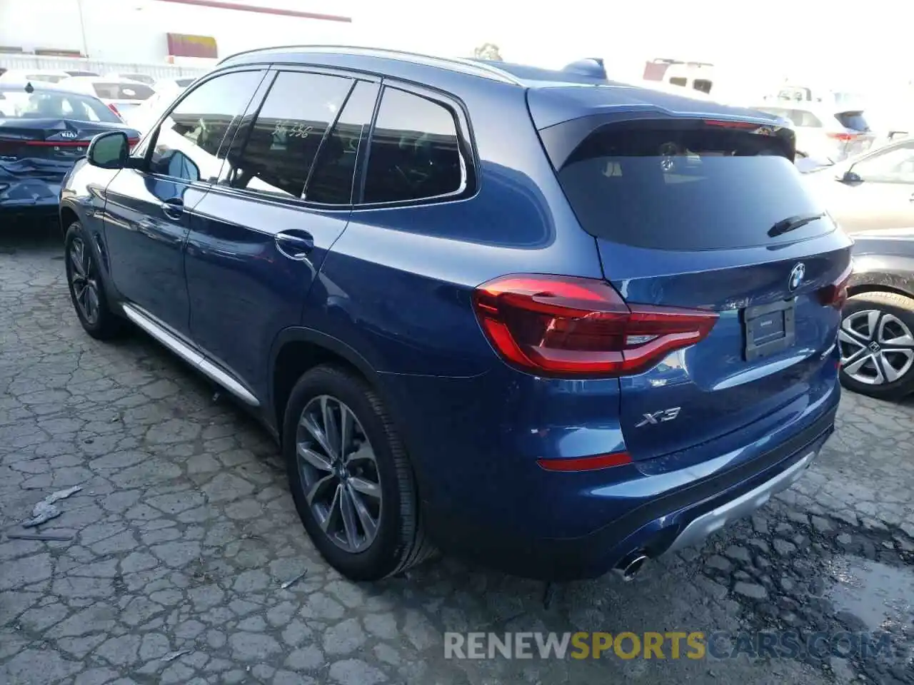 3 Photograph of a damaged car 5UXTR9C57KLP88807 BMW X3 2019