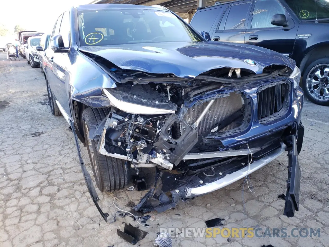 9 Photograph of a damaged car 5UXTR9C57KLP88807 BMW X3 2019