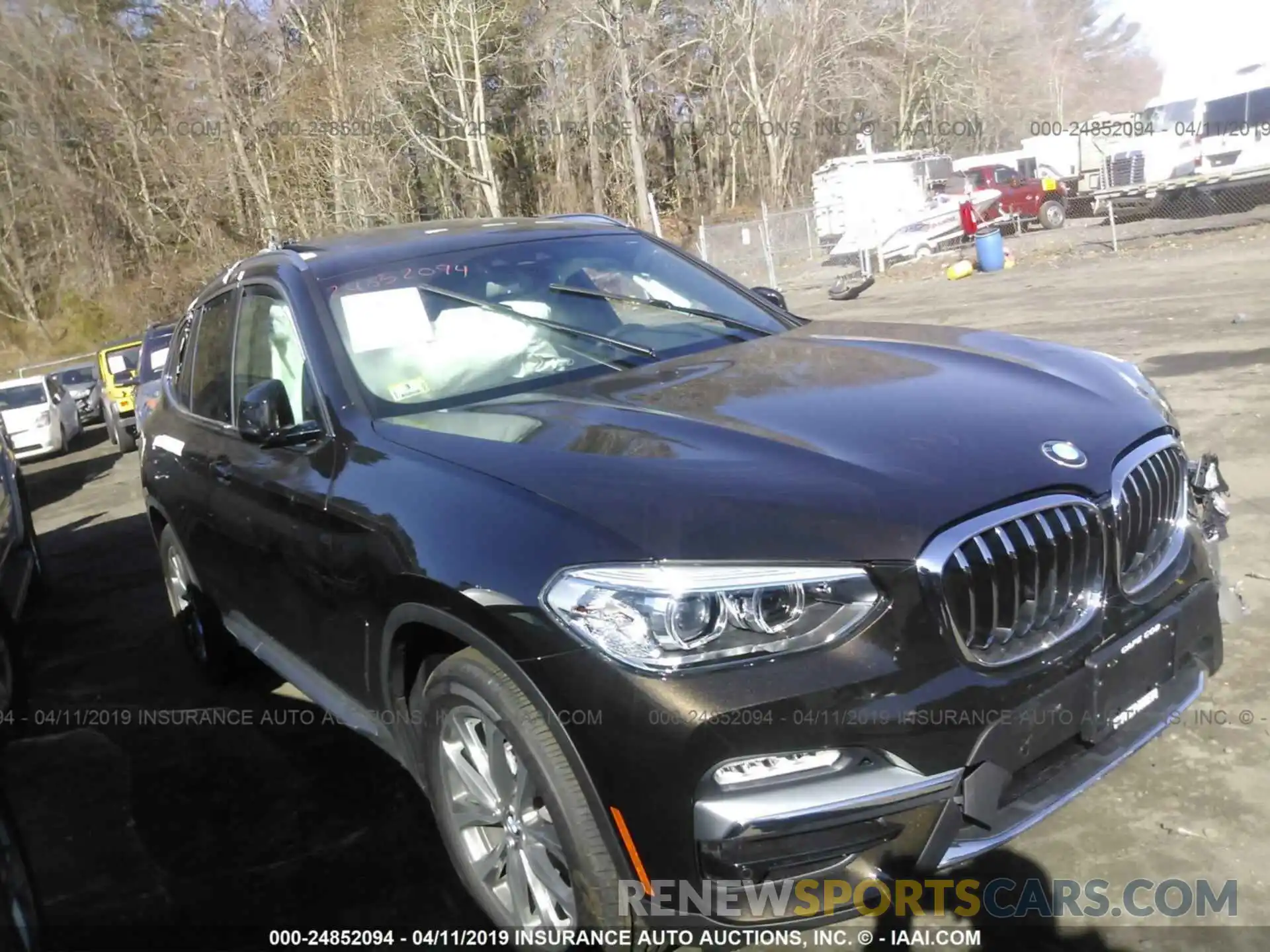 1 Photograph of a damaged car 5UXTR9C57KLP88970 BMW X3 2019