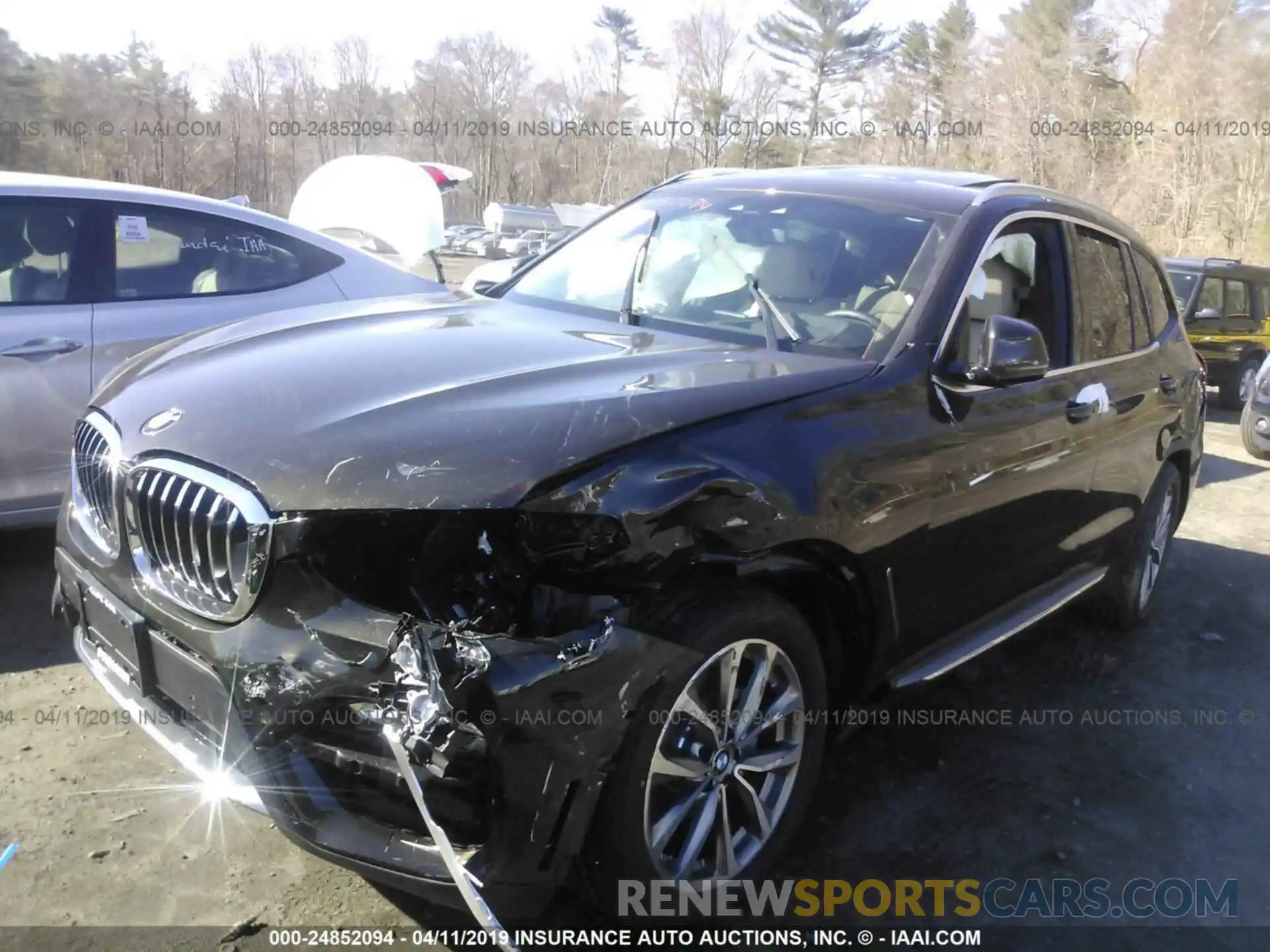 2 Photograph of a damaged car 5UXTR9C57KLP88970 BMW X3 2019