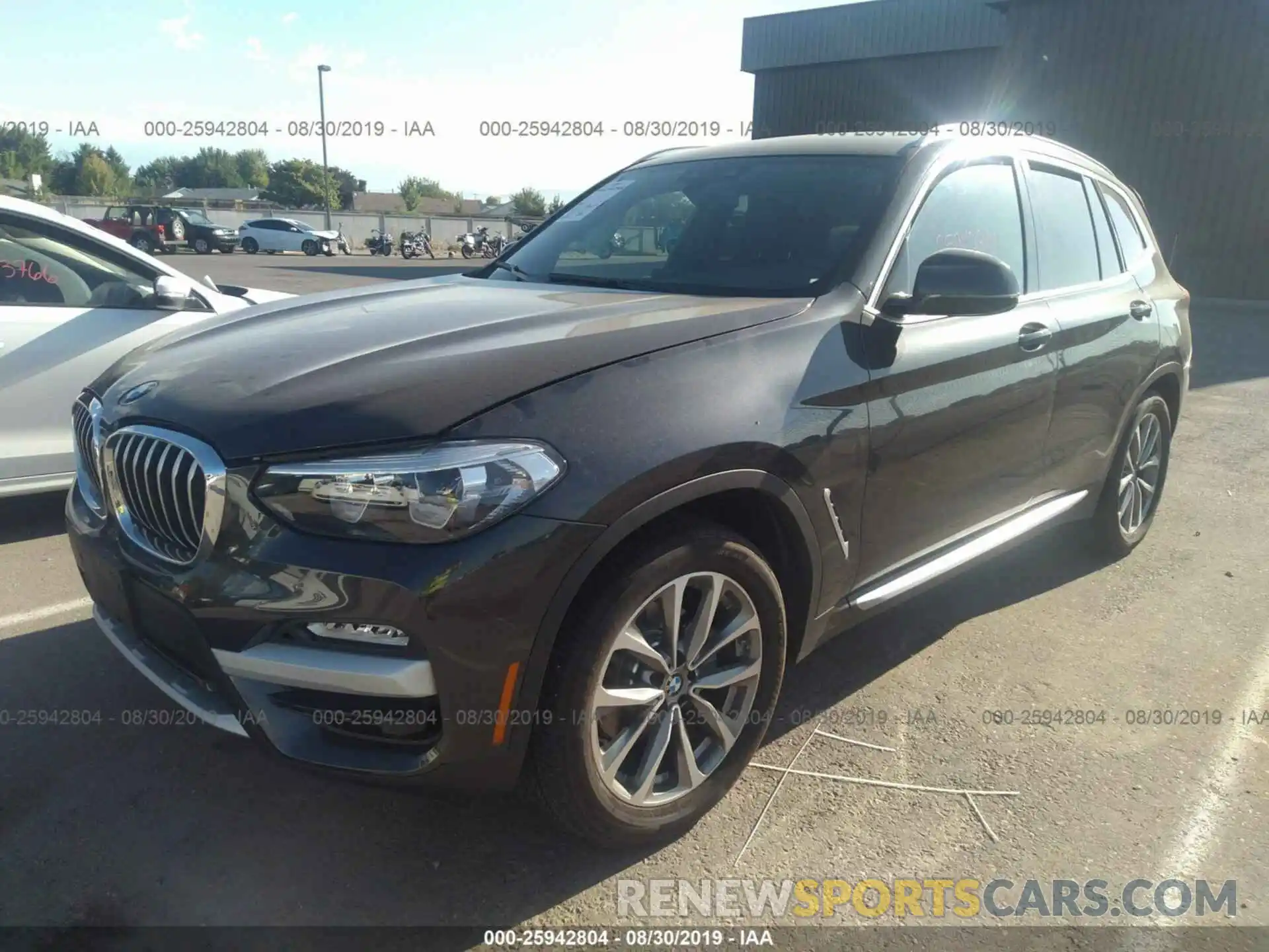 2 Photograph of a damaged car 5UXTR9C57KLP90055 BMW X3 2019