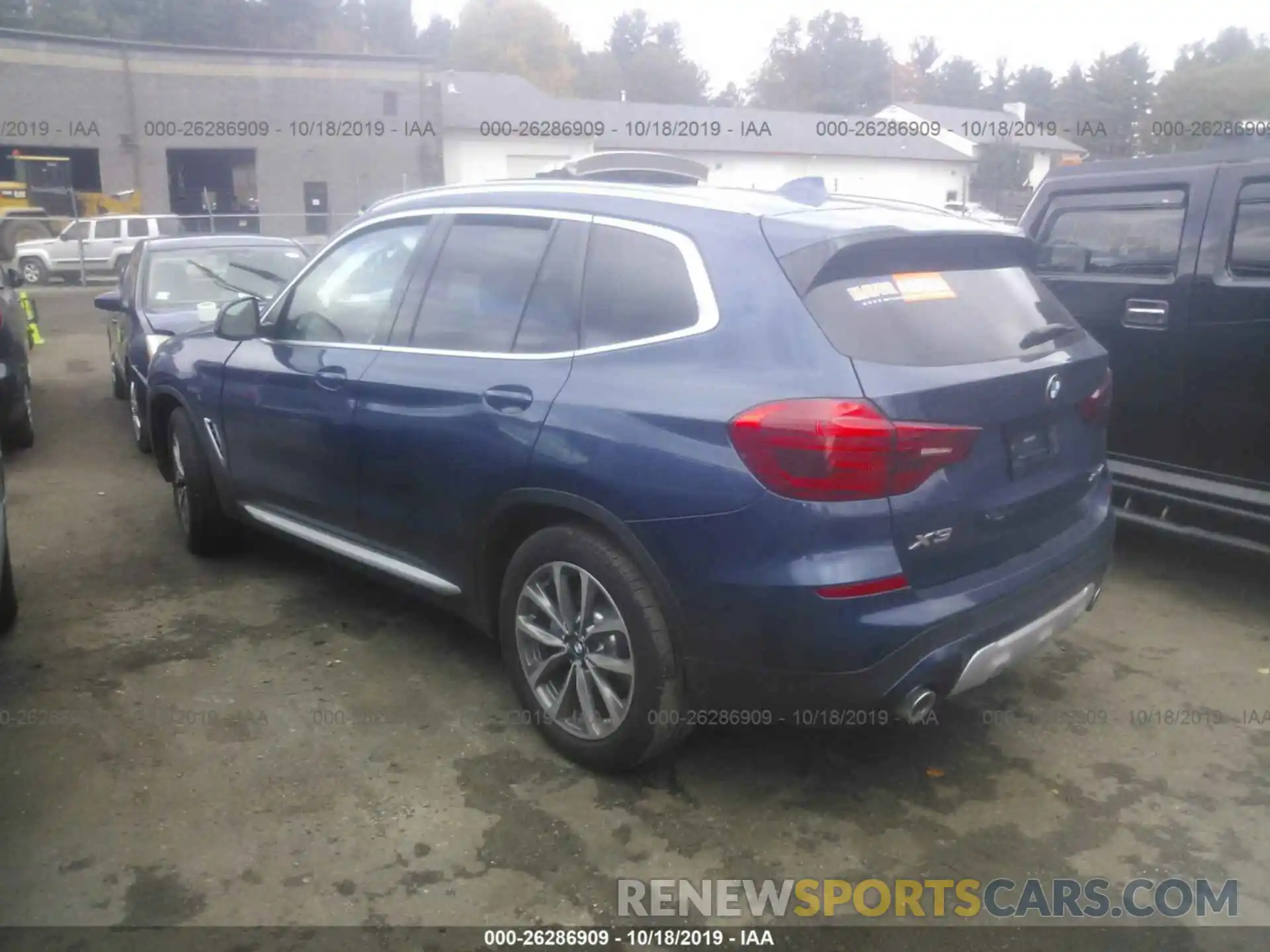 3 Photograph of a damaged car 5UXTR9C57KLP90525 BMW X3 2019