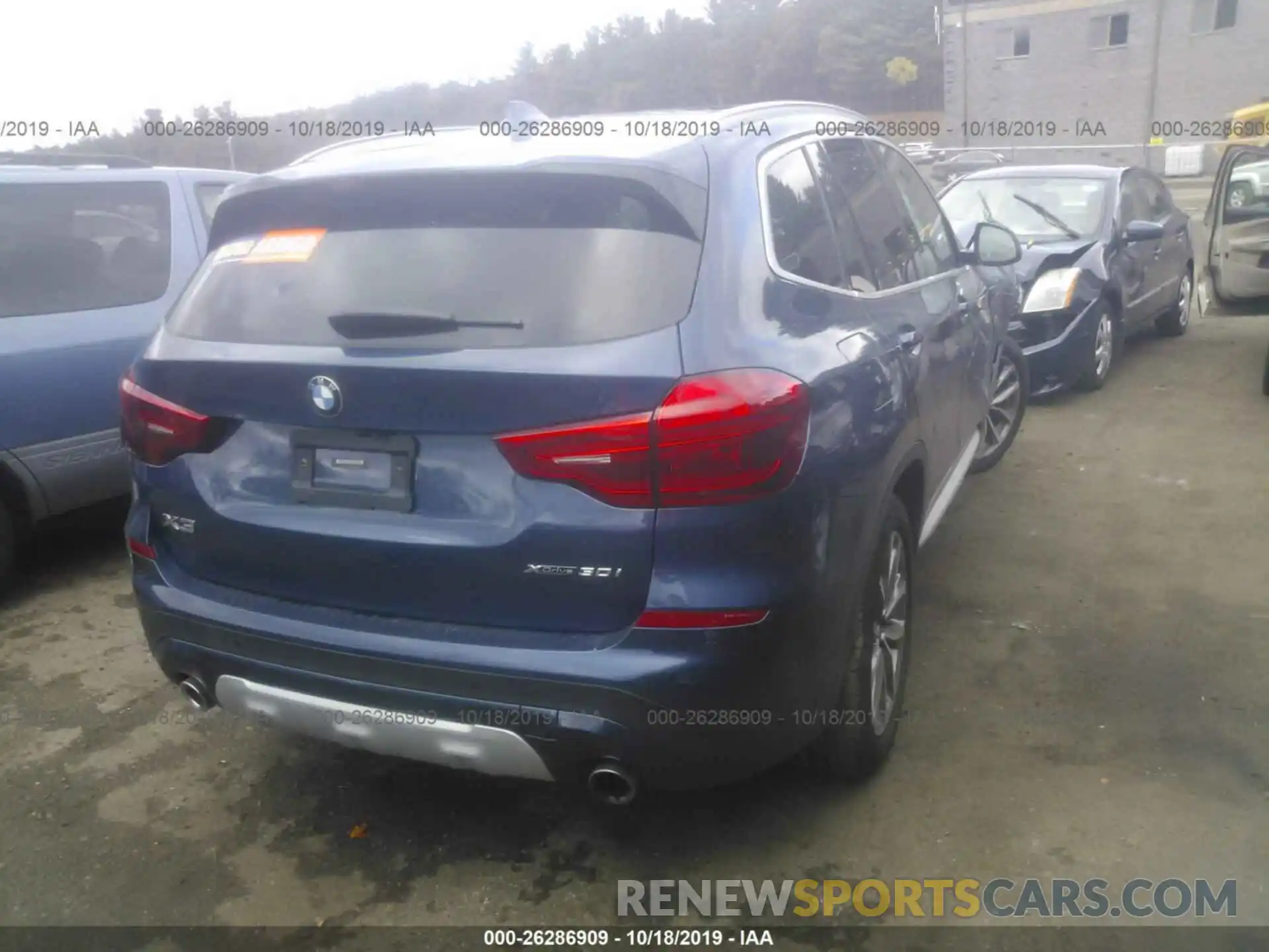 4 Photograph of a damaged car 5UXTR9C57KLP90525 BMW X3 2019