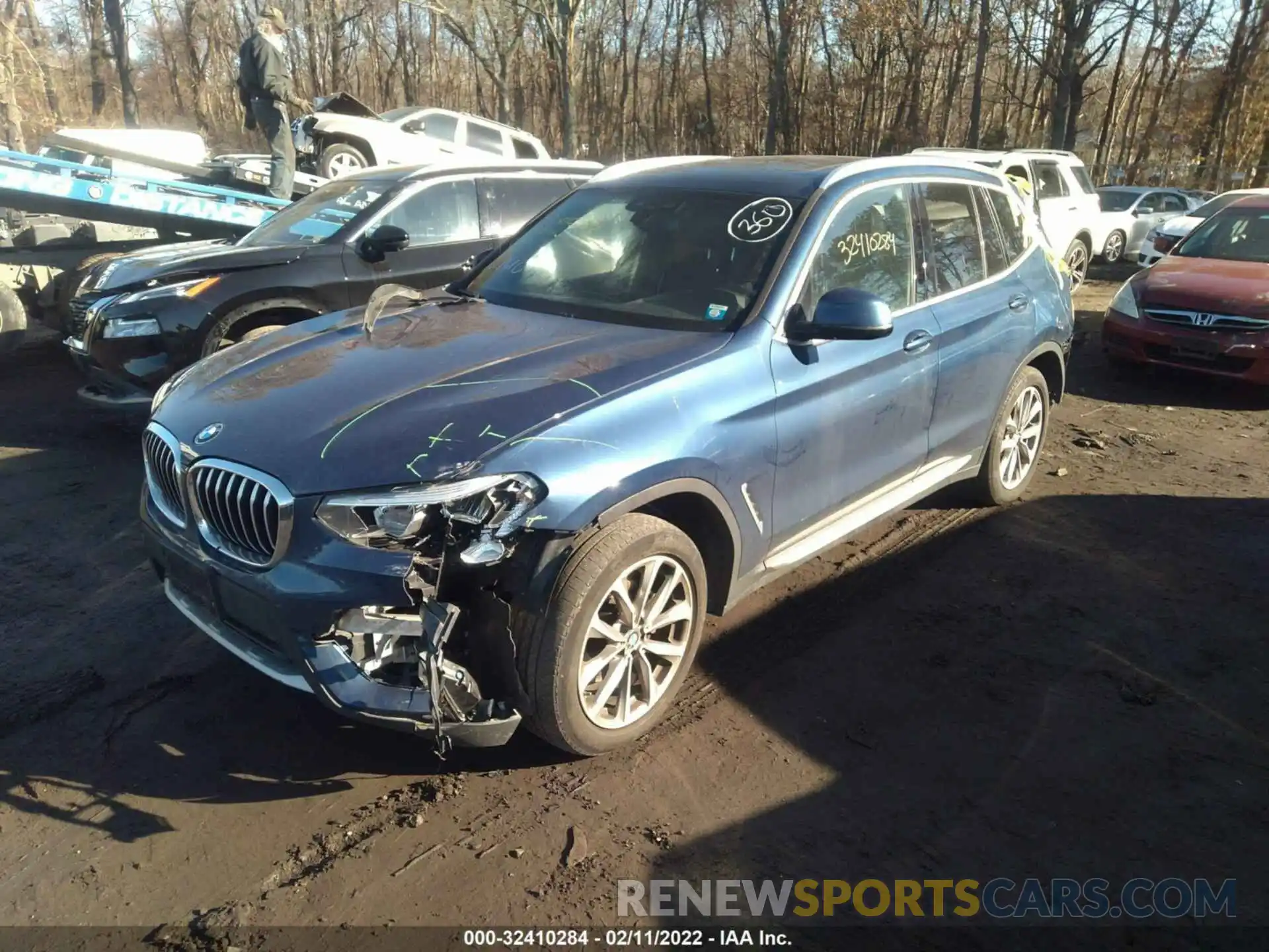 2 Photograph of a damaged car 5UXTR9C57KLP90671 BMW X3 2019