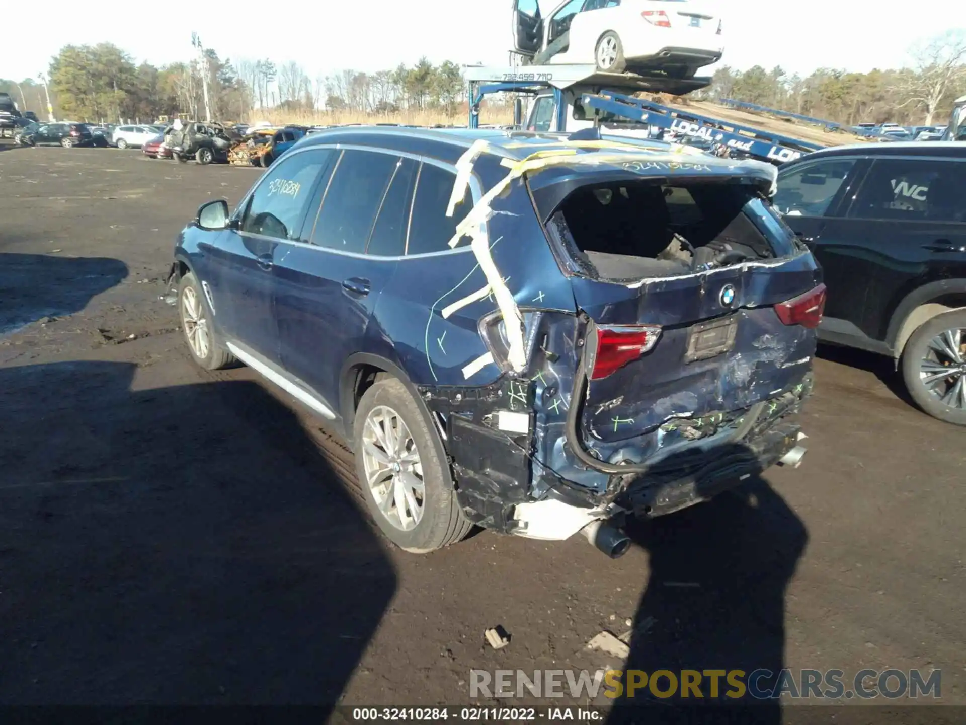 3 Photograph of a damaged car 5UXTR9C57KLP90671 BMW X3 2019