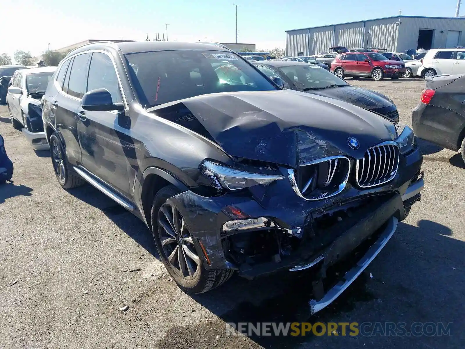 1 Photograph of a damaged car 5UXTR9C57KLP91089 BMW X3 2019